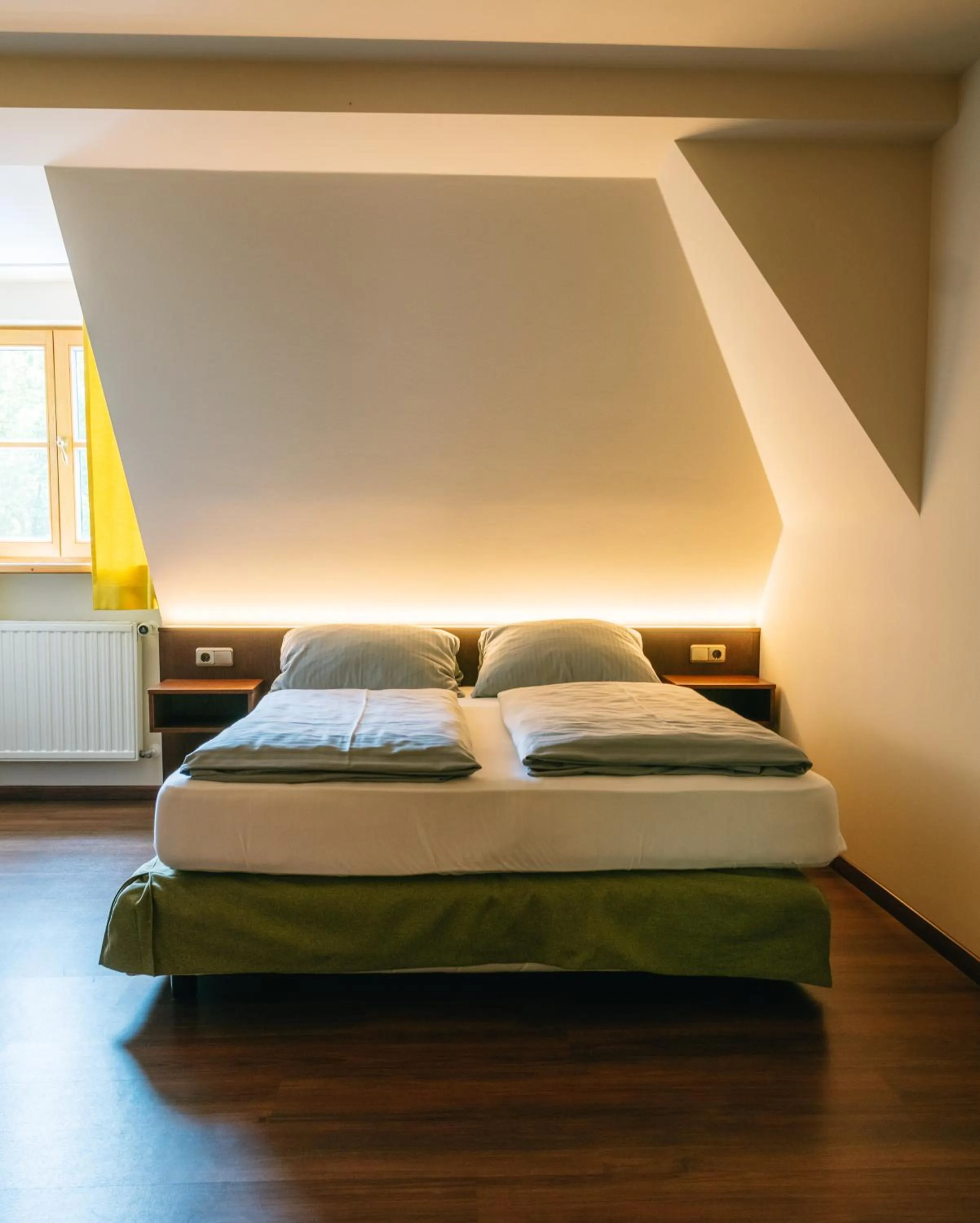 Bed in Hotel Restaurant Taverna