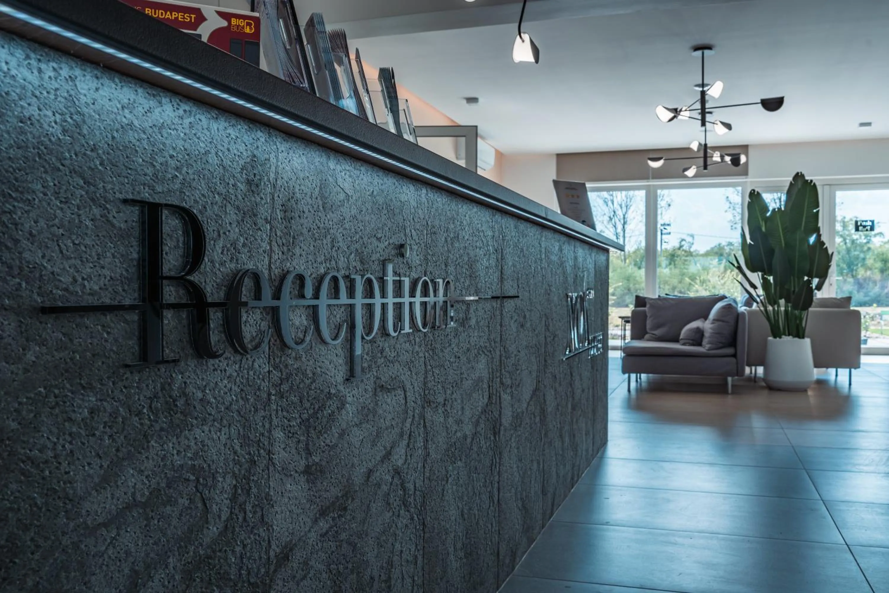 Lobby or reception in Airport Budapest Noa Panzió Noa Hotel