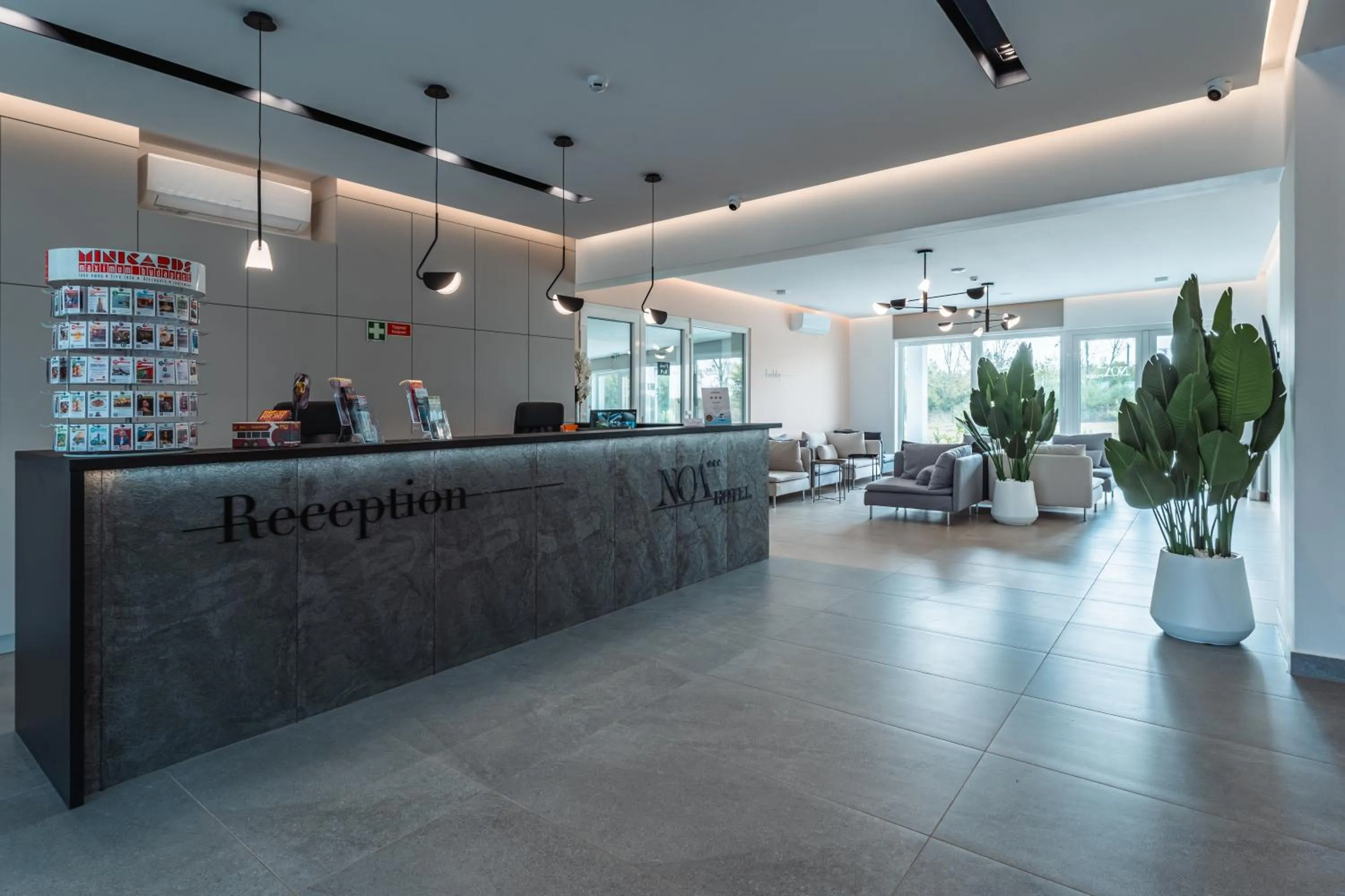 Lobby or reception in Airport Budapest Noa Panzió Noa Hotel
