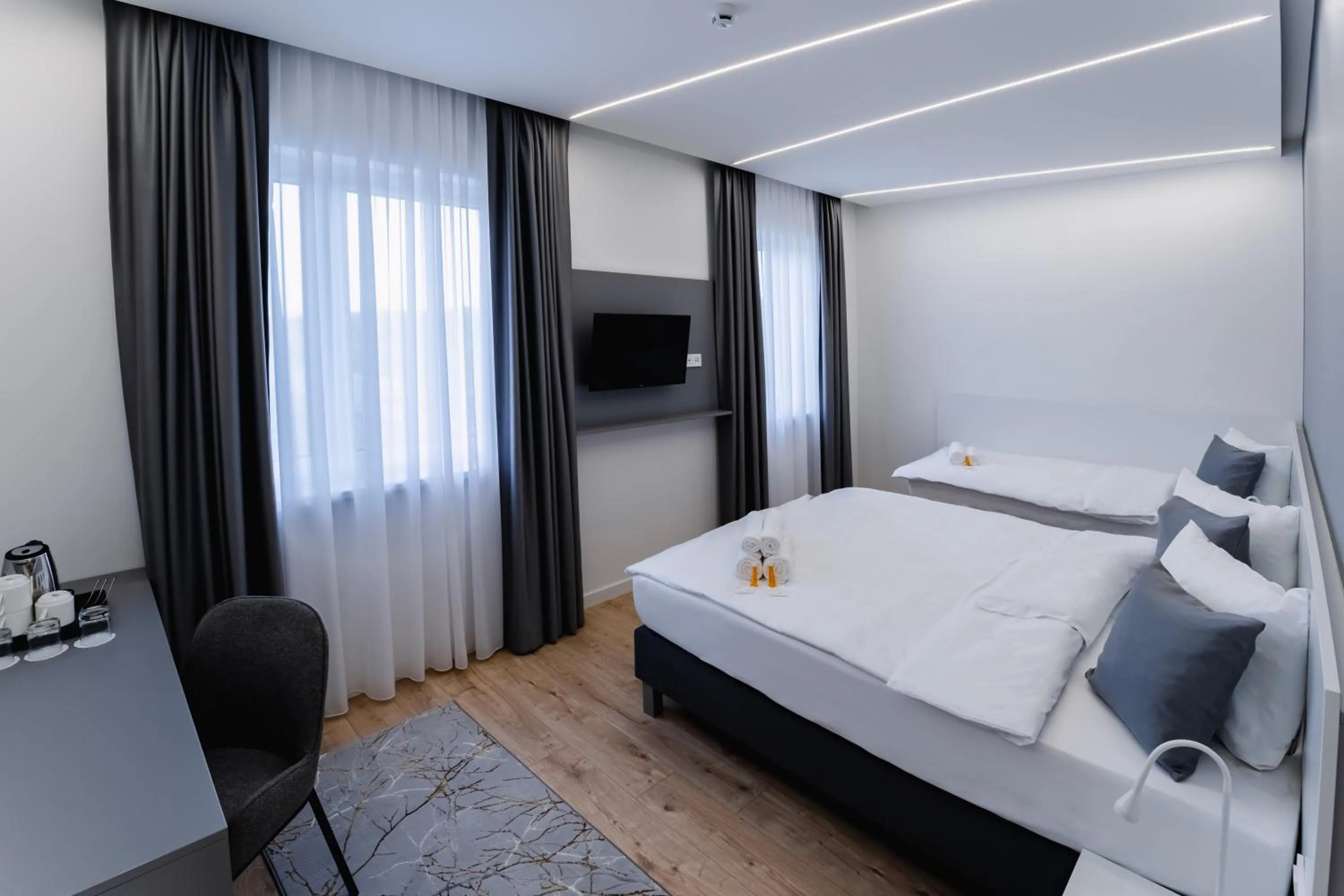 Bed in Airport Budapest Noa Panzió Noa Hotel