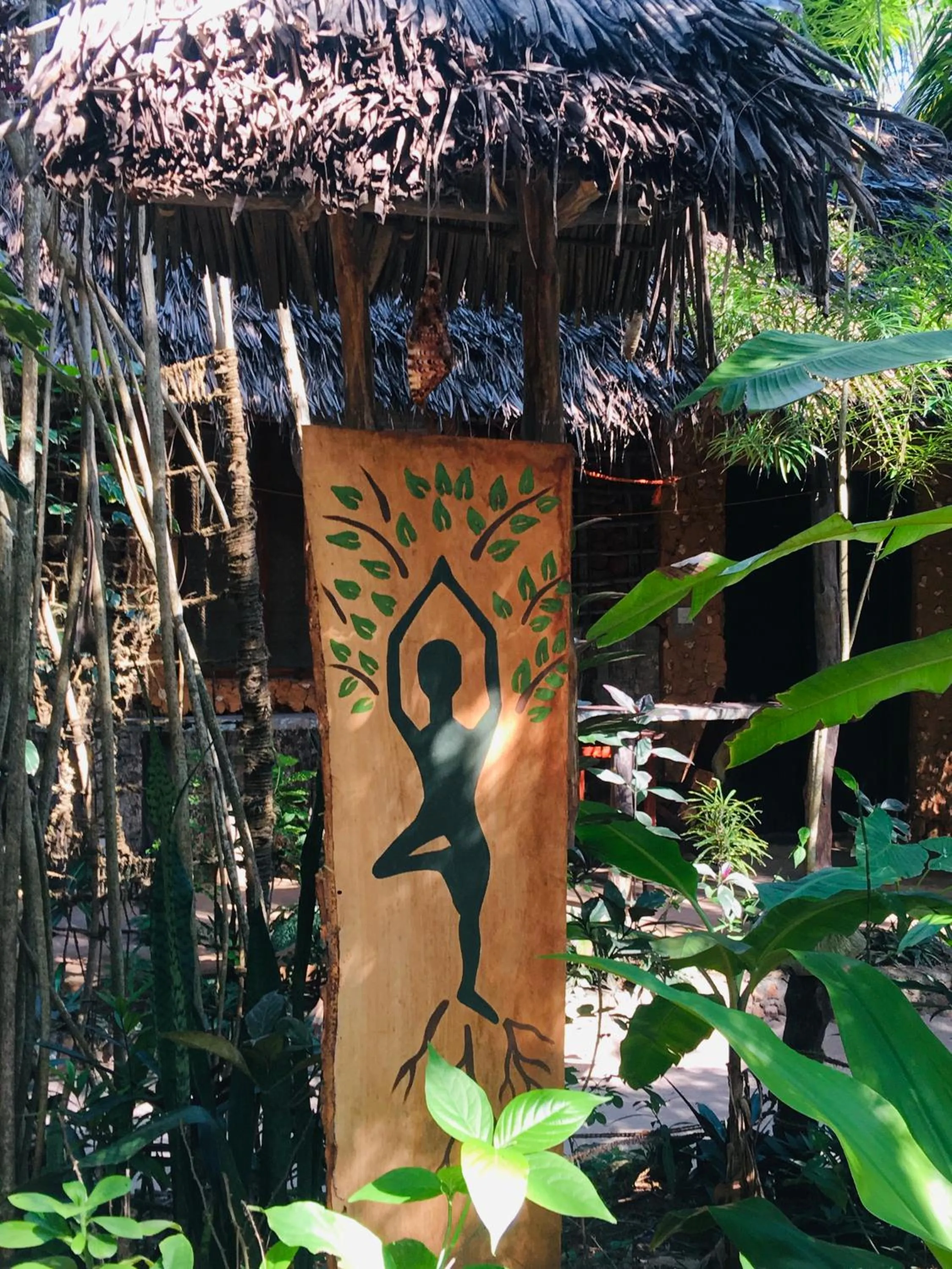 Garden view in Casa Umoja