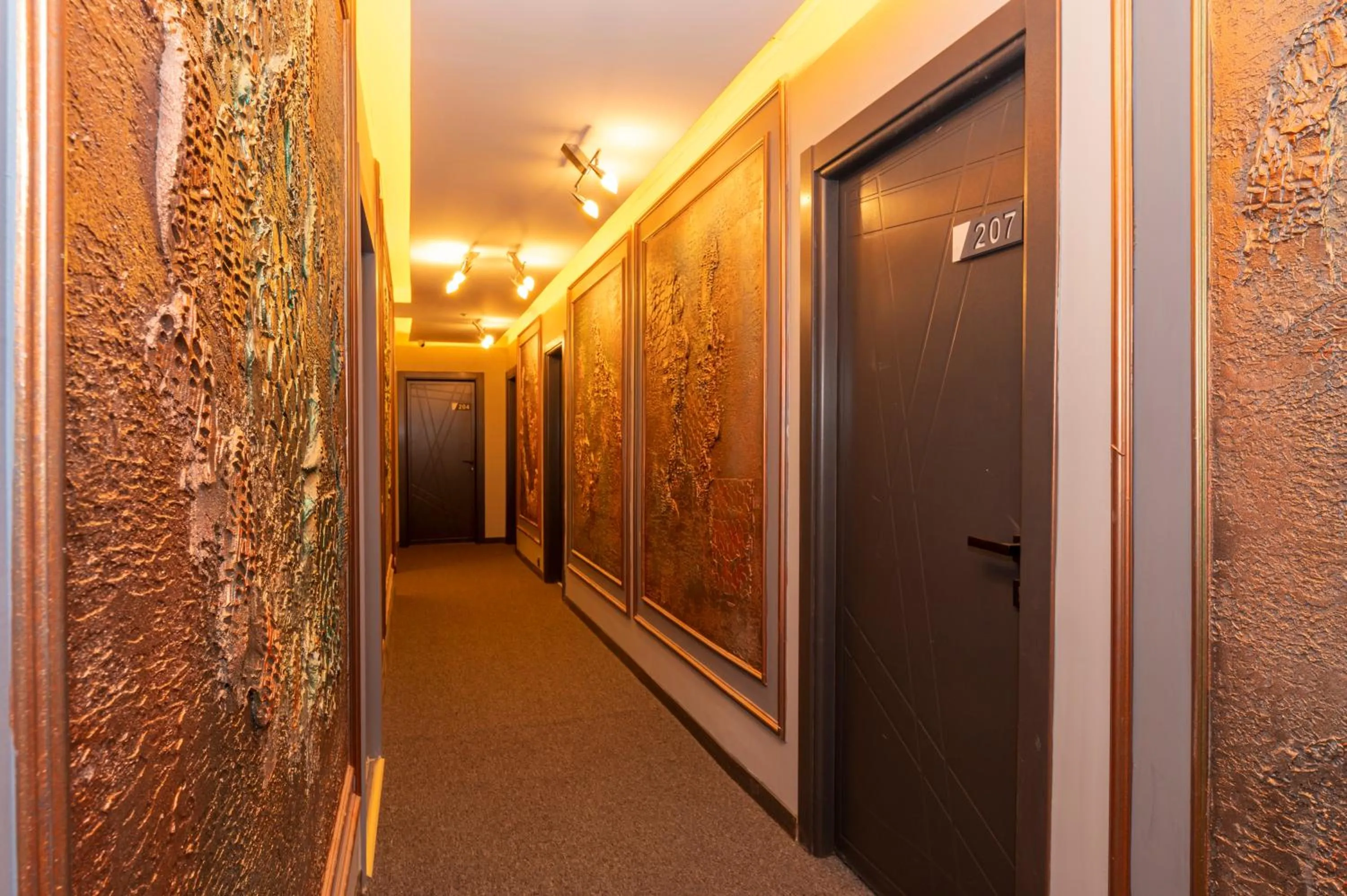 Decorative detail in White Palace Hotel