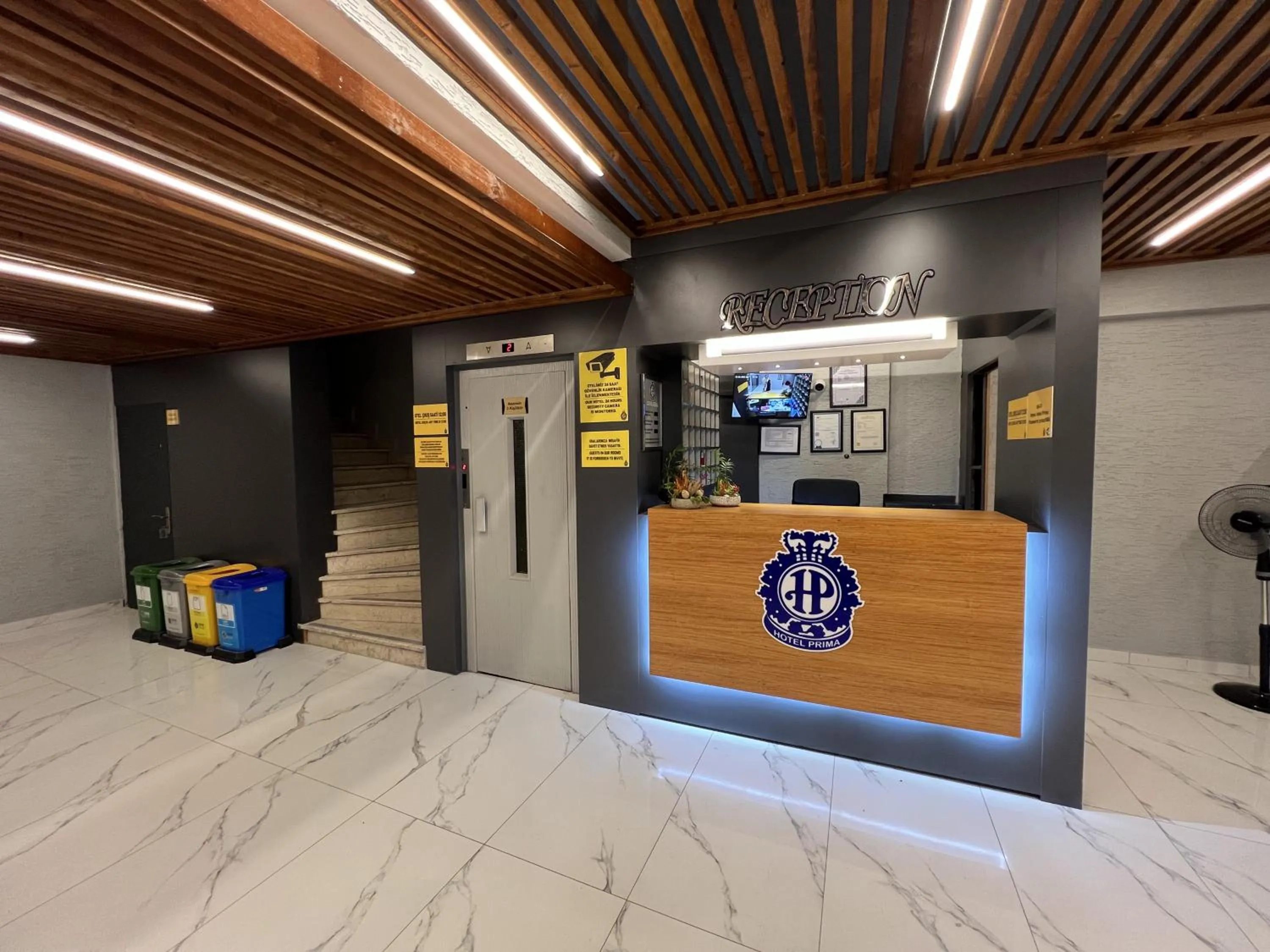 Decorative detail in Hotel Prima