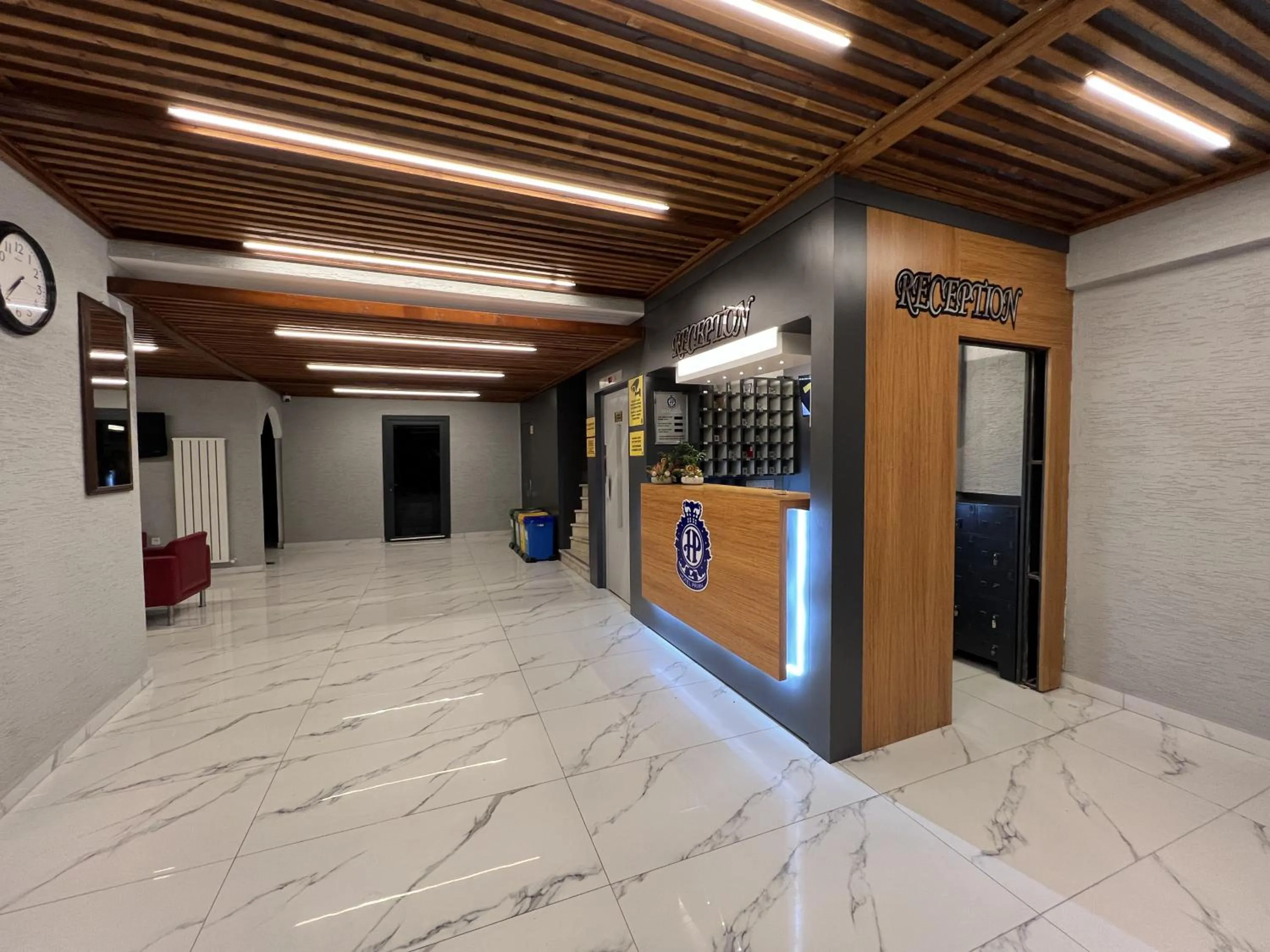 Lobby or reception in Hotel Prima