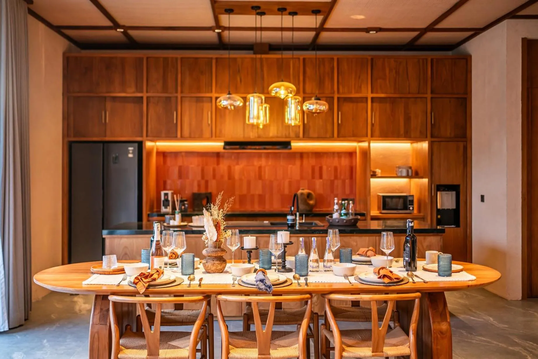 Kitchen or kitchenette in TUI BLUE Berawa Hotel and Villas