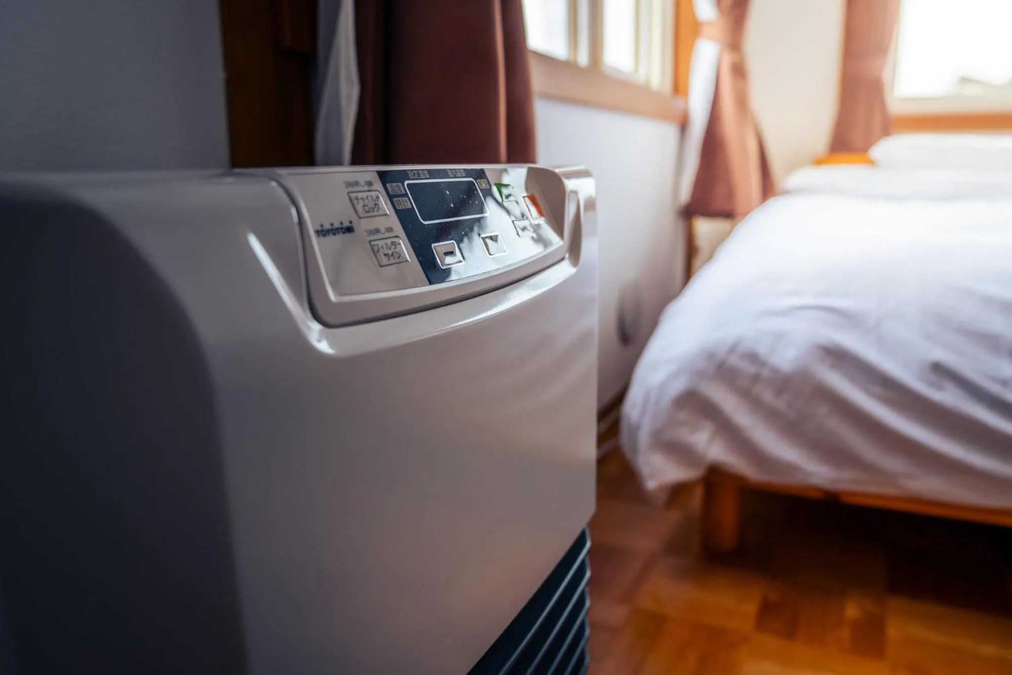 Bed in Winter Whale Lodge