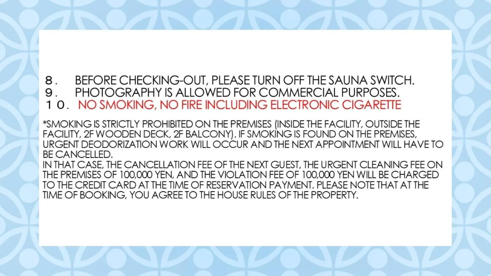 Text overlay in Oceanfront Villa Hale Kahakai プライベートサウナ