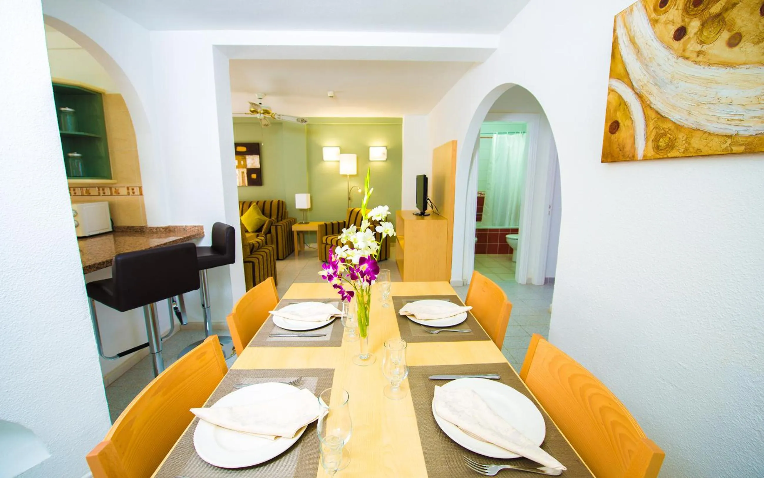 Dining area in Ona el Marqués