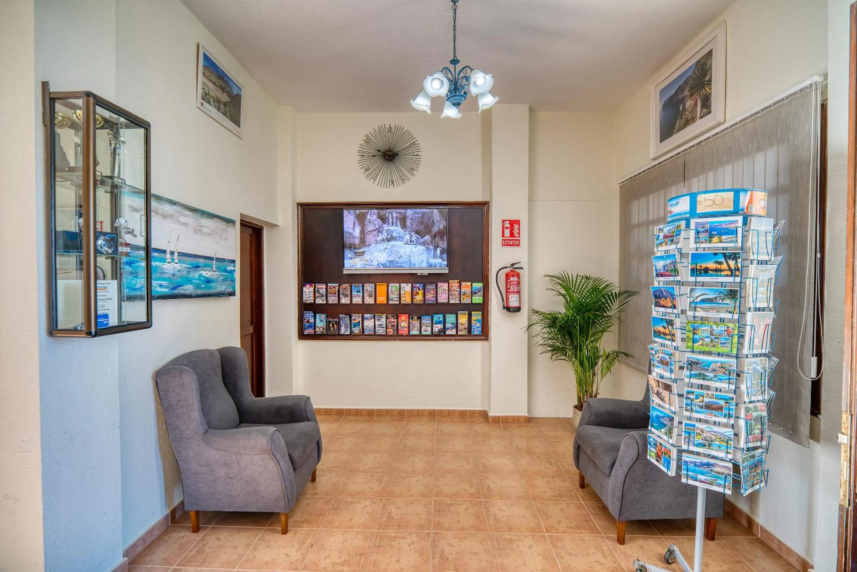 Lobby or reception in Ona Las Rosas