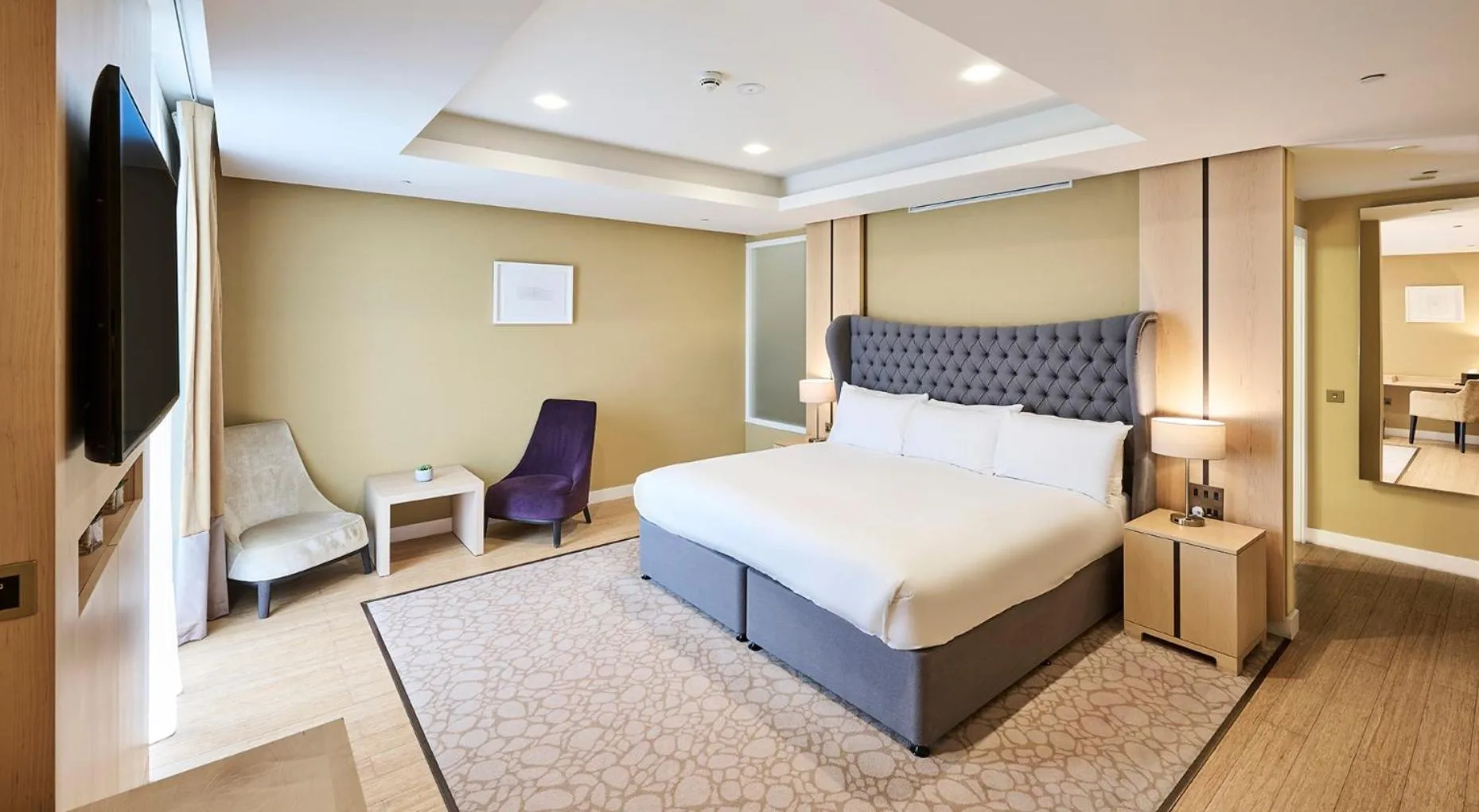 Bed in Genting Hotel & Spa at Resorts World Birmingham