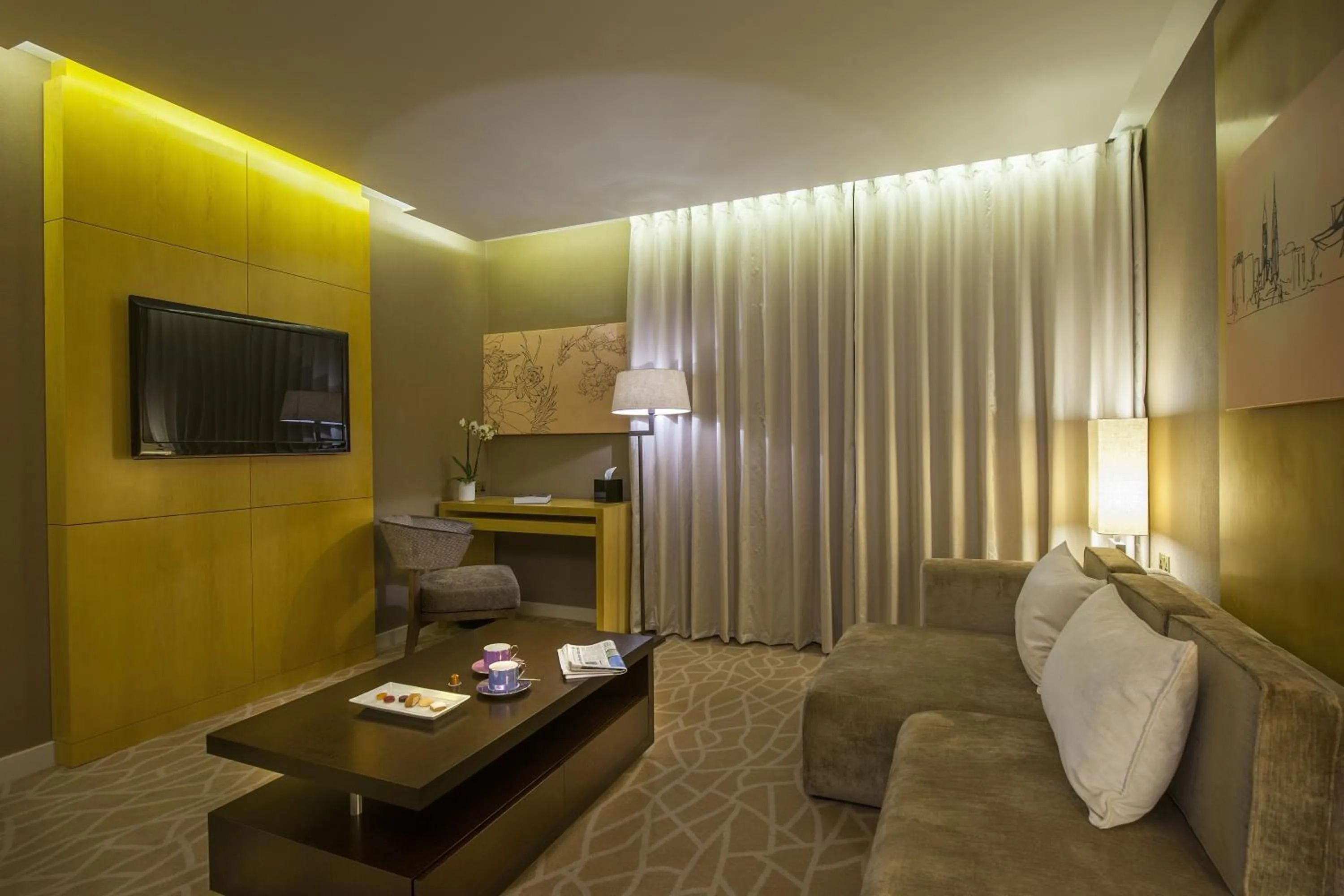 TV and multimedia in Genting Hotel & Spa at Resorts World Birmingham