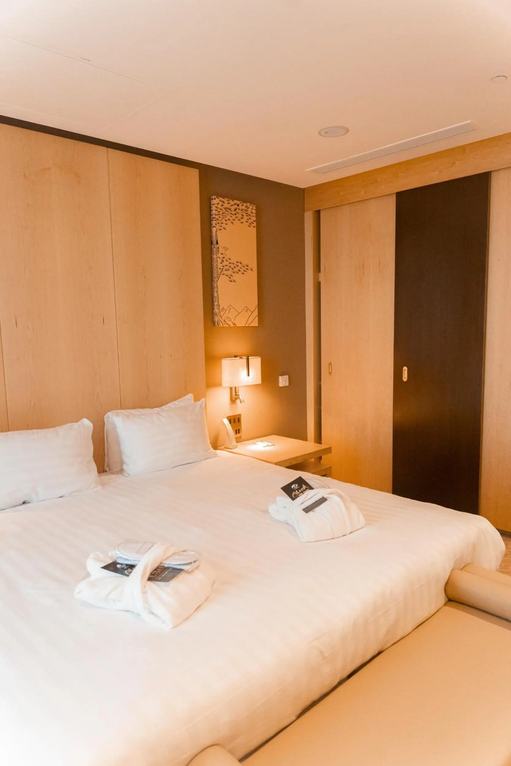 Bed in Genting Hotel & Spa at Resorts World Birmingham