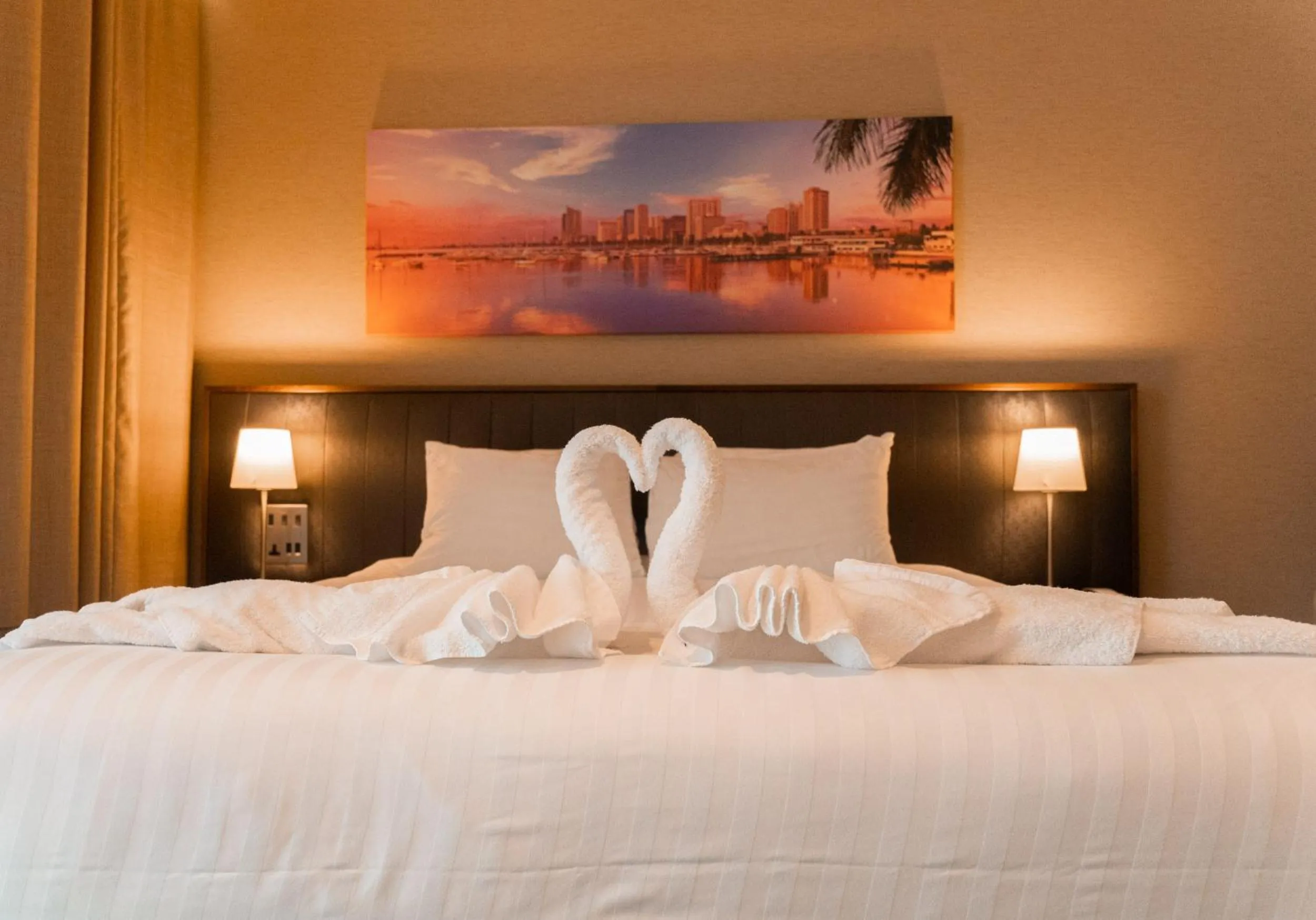 Bed in Genting Hotel & Spa at Resorts World Birmingham