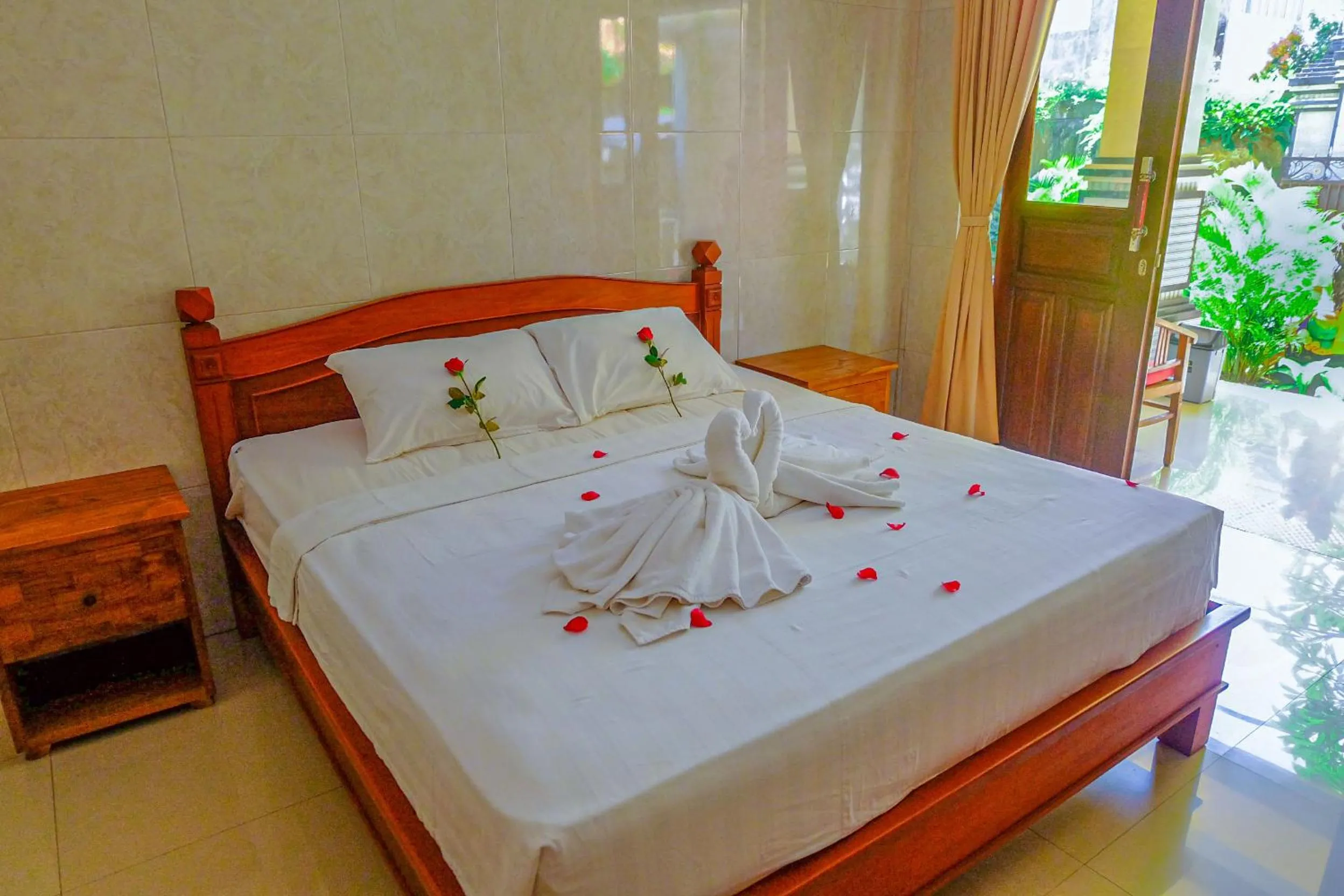 Bed in Adi Homestay