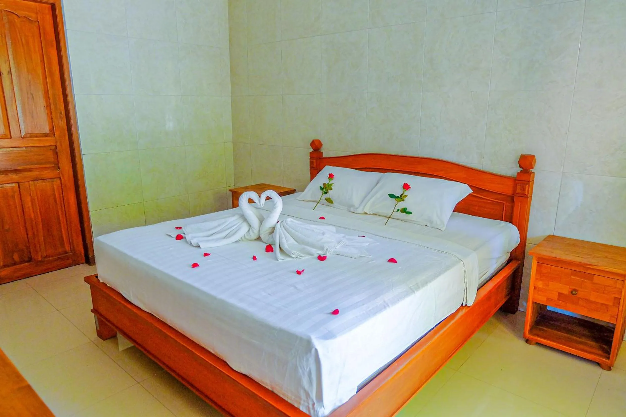 Bed in Adi Homestay