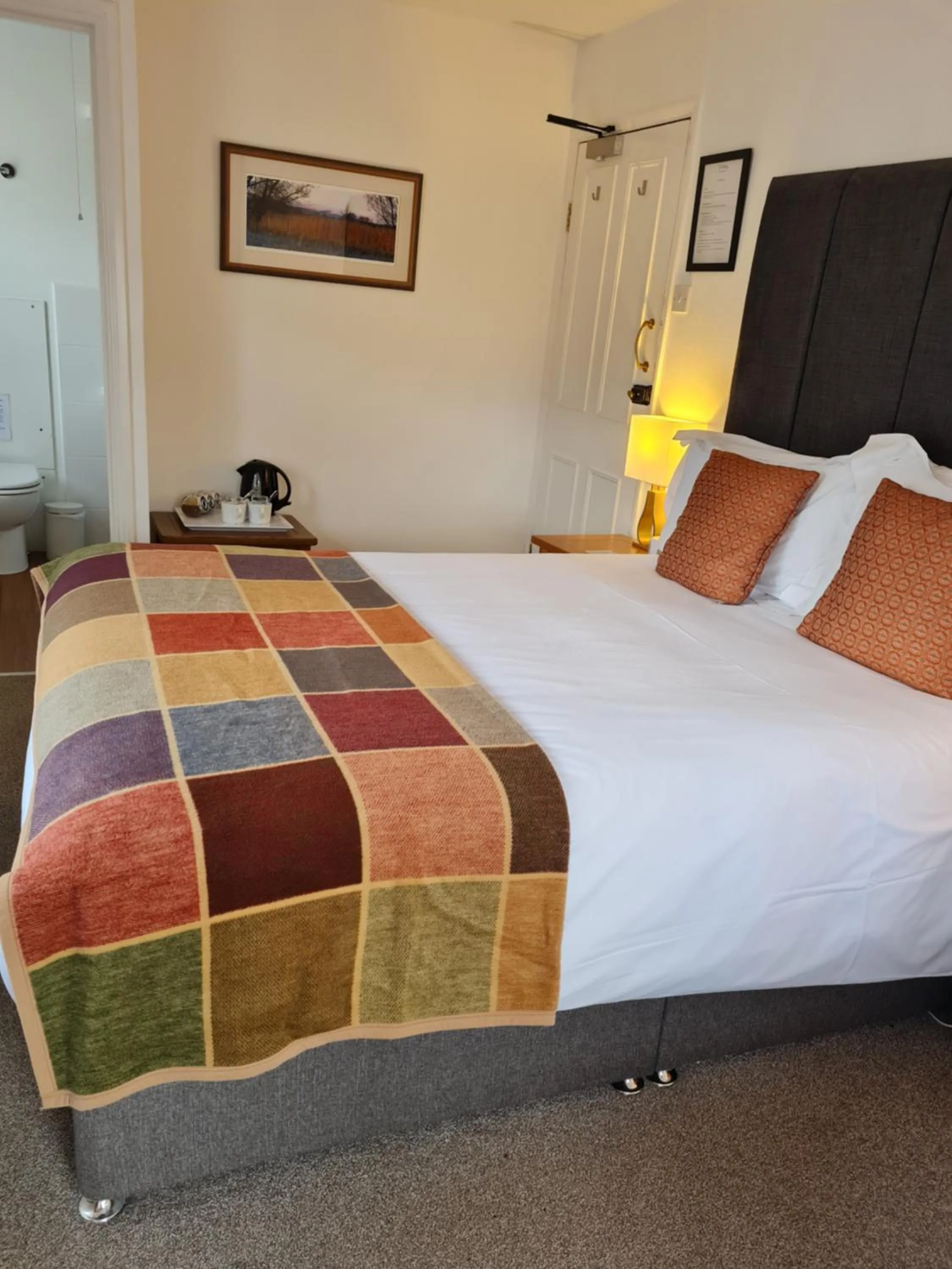 Bed in Ty Helyg Guest House