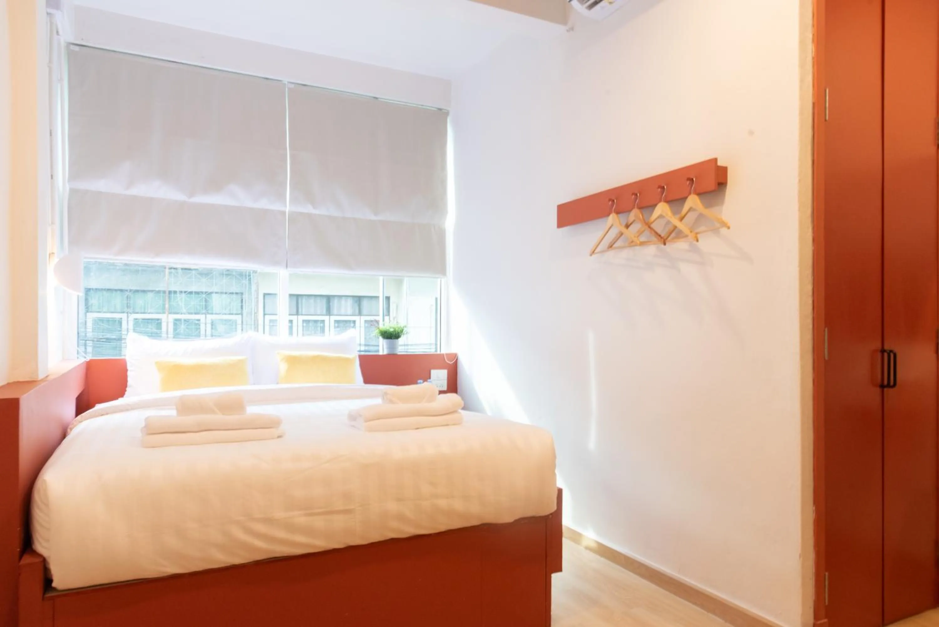 Bed in Samyan Story Boutique Hotel