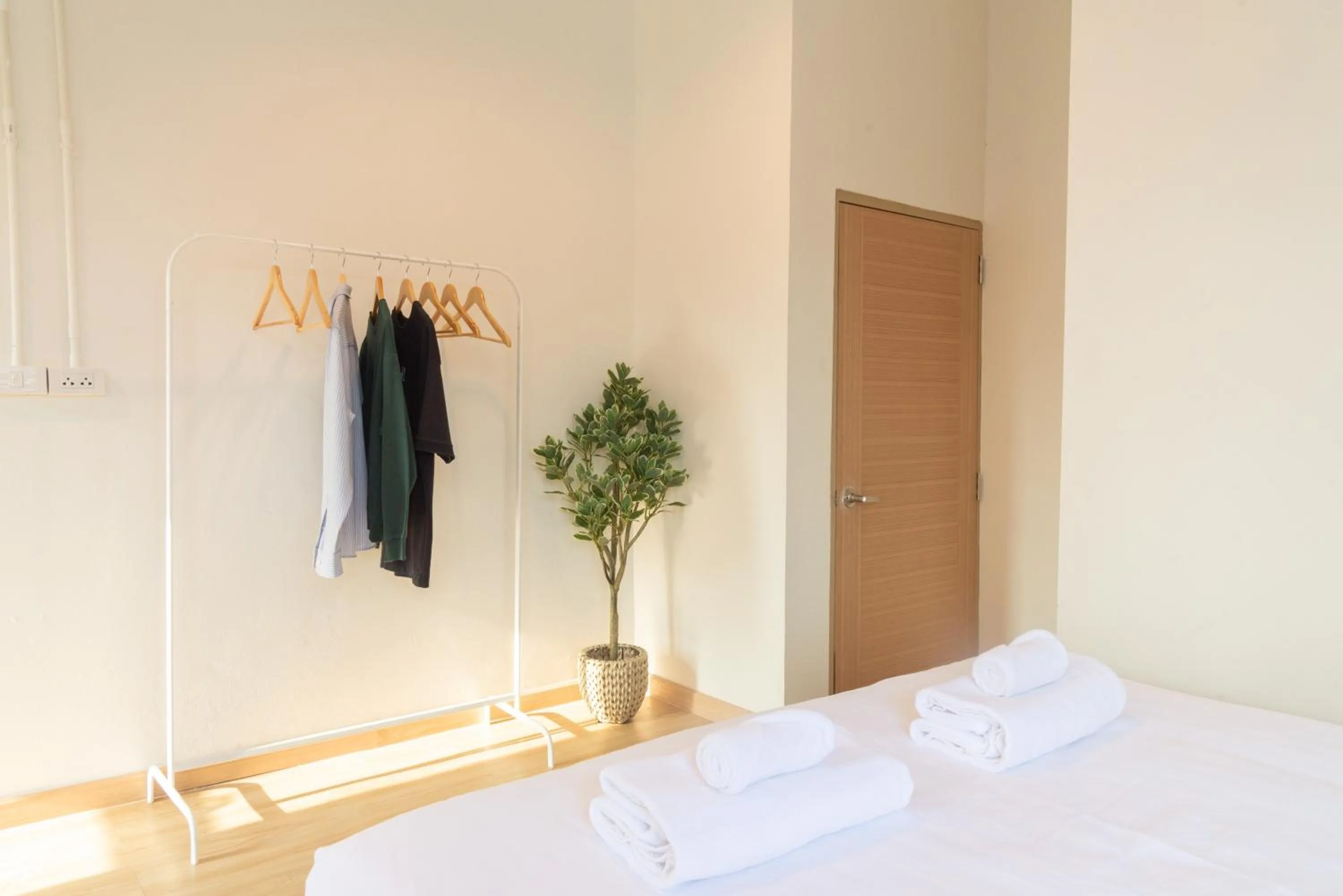 Bed in Samyan Story Boutique Hotel