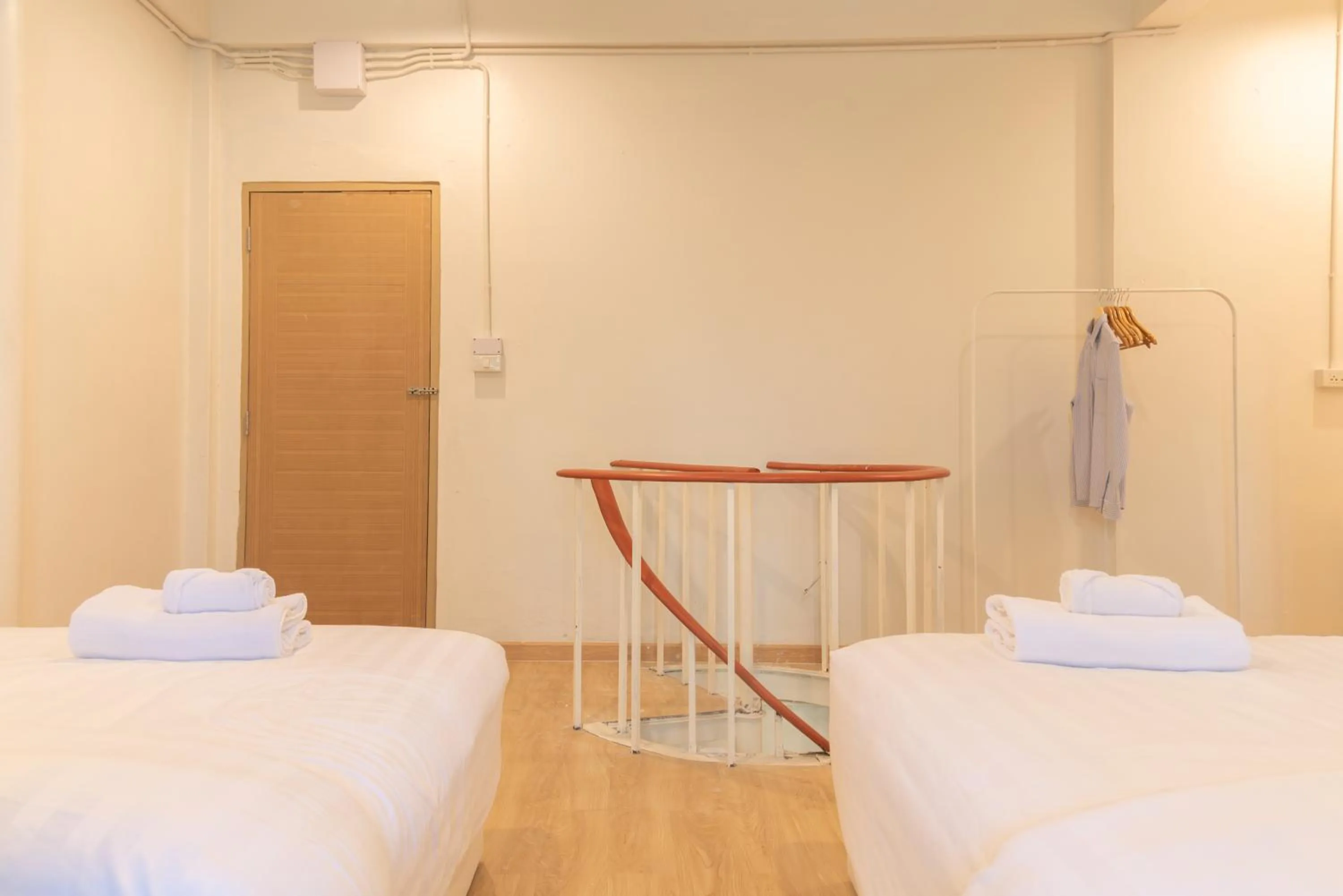 Bed in Samyan Story Boutique Hotel