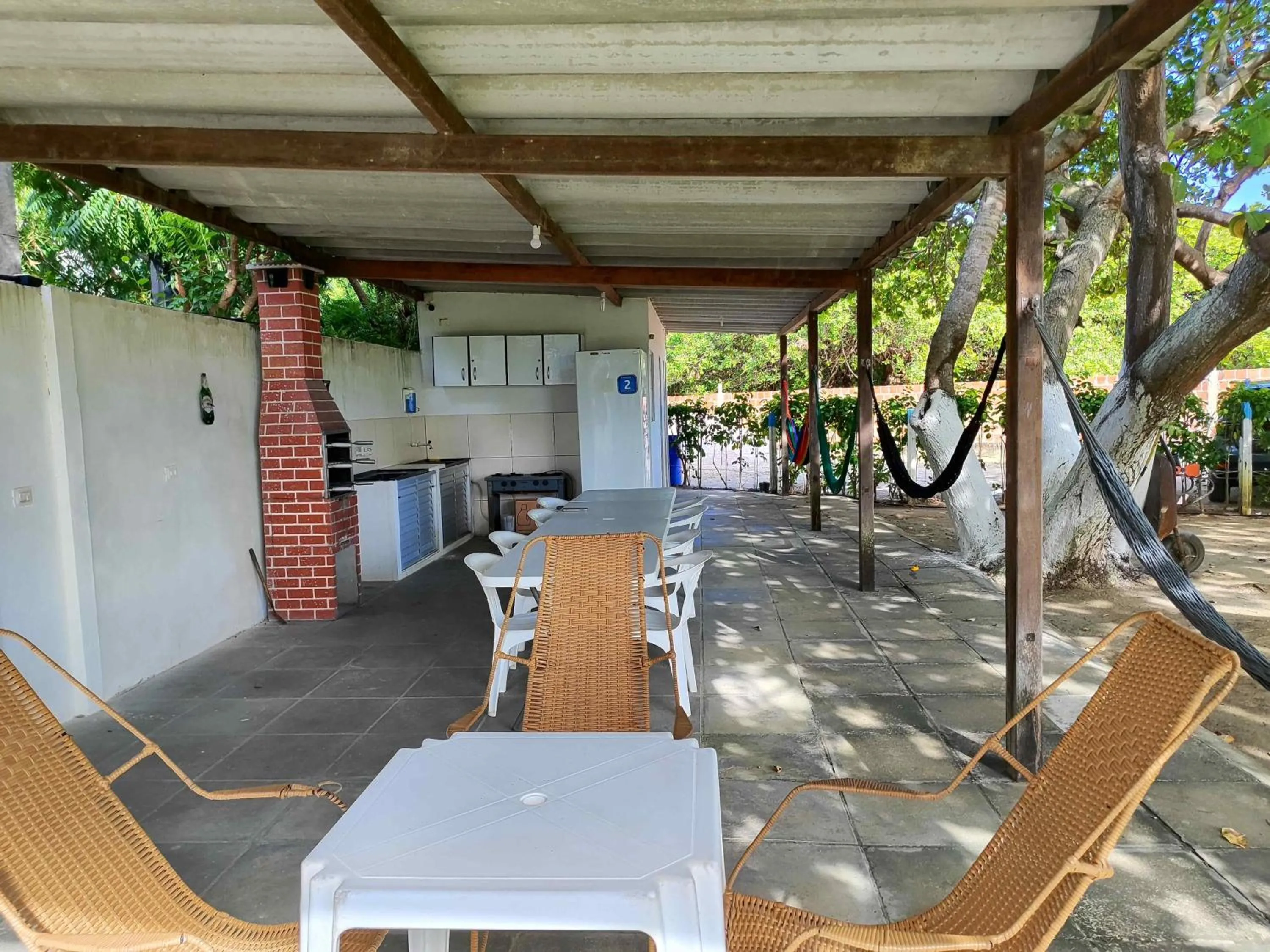 Dining area in Divinos Flat Carneiros