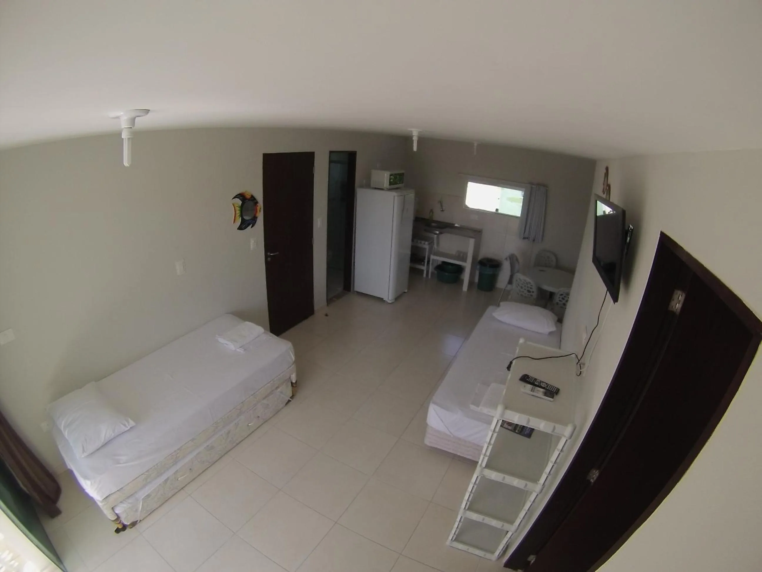 Photo of the whole room, Bed in Divinos Flat Carneiros