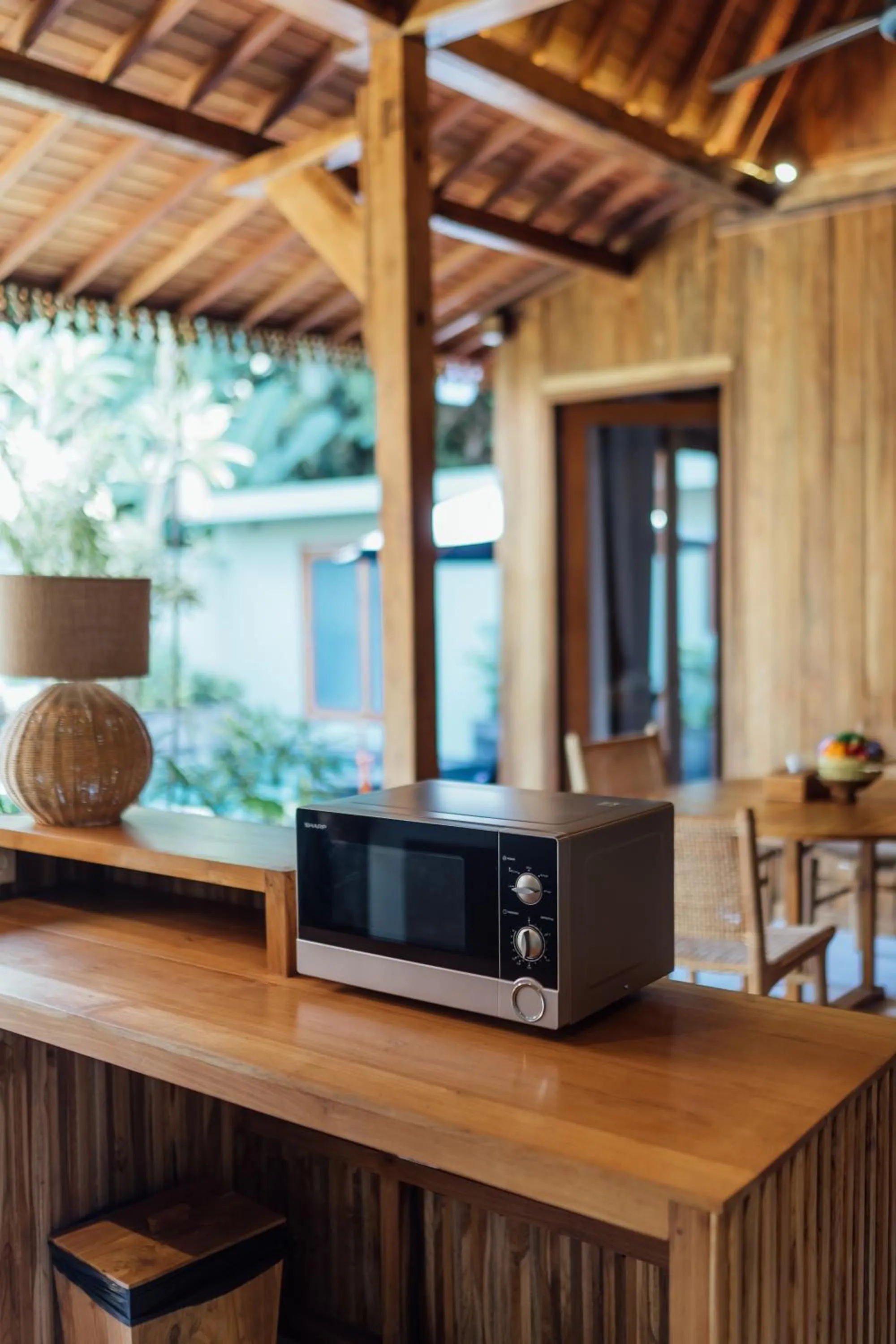Kitchen or kitchenette in Puri Payogan Villa