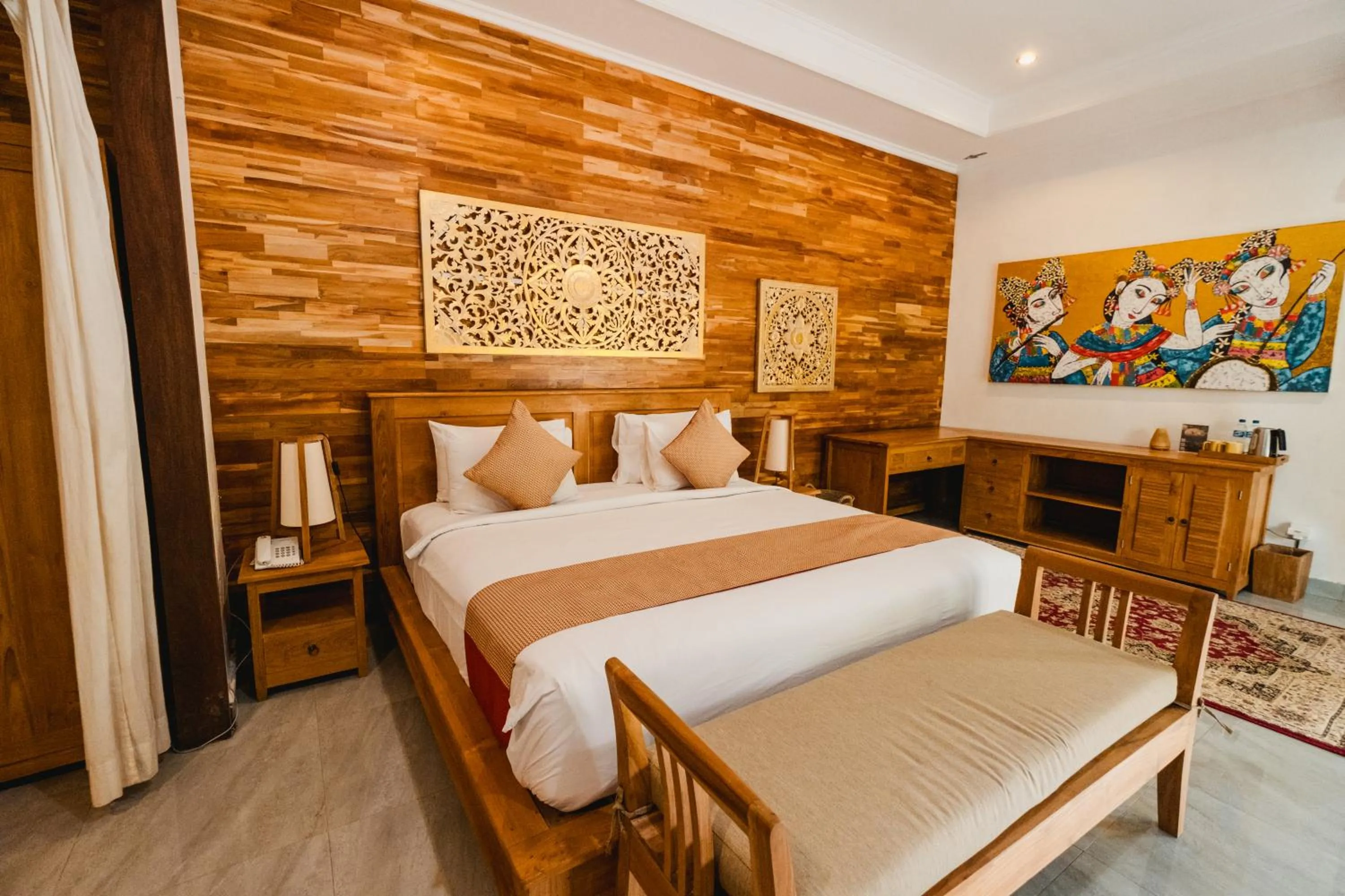 Bedroom, Bed in Puri Payogan Villa