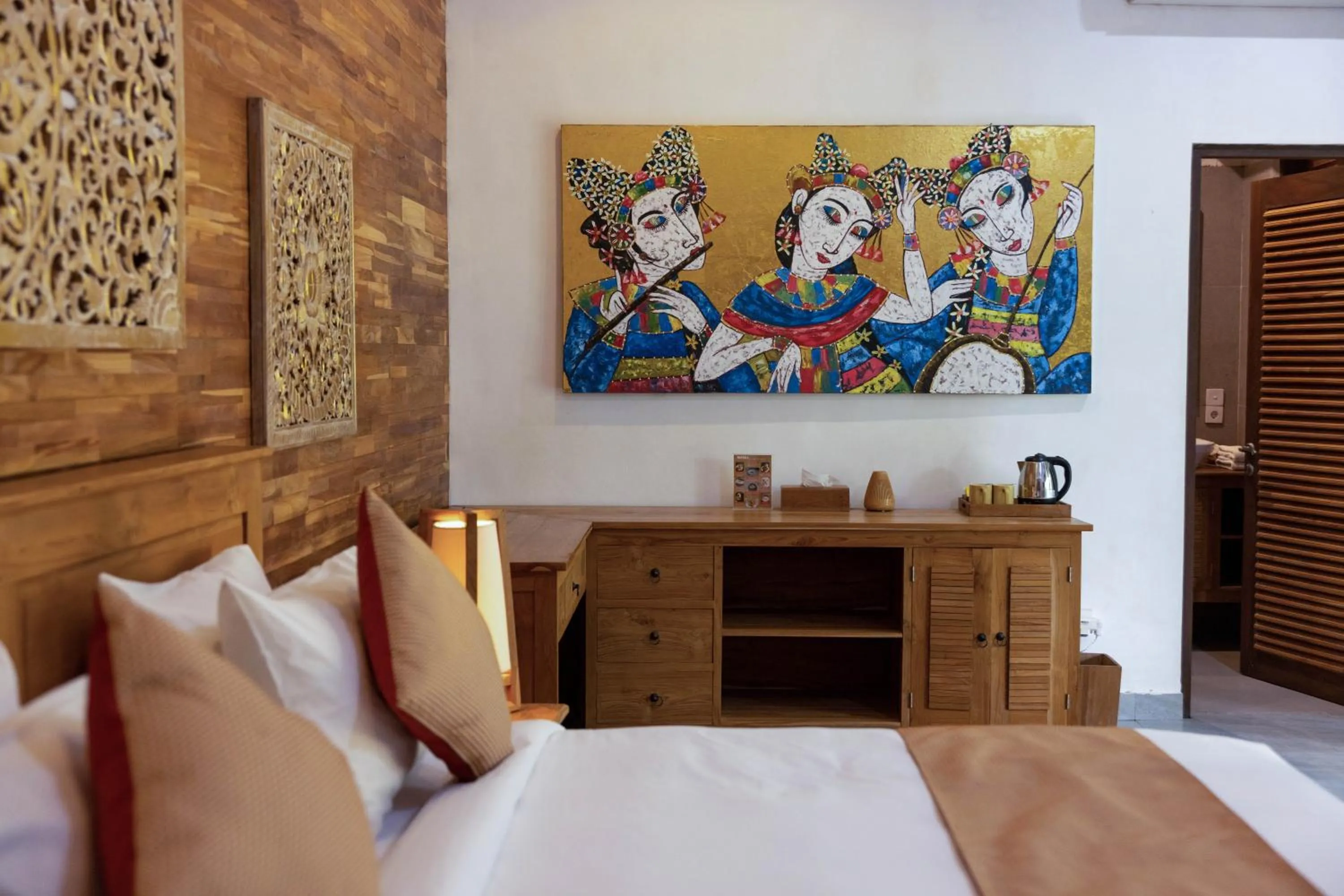 Bedroom, Bed in Puri Payogan Villa