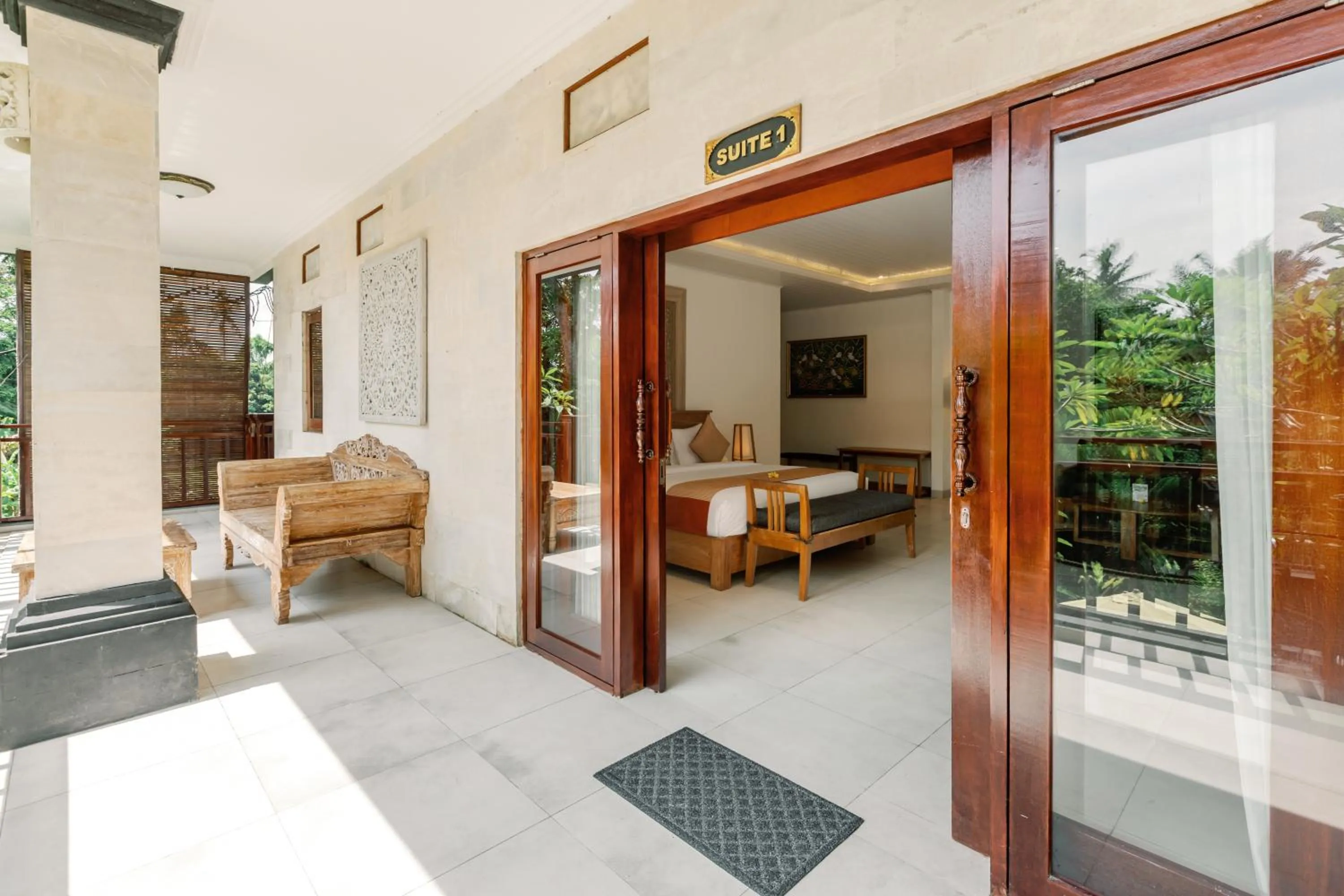 Balcony/Terrace in Puri Payogan Villa