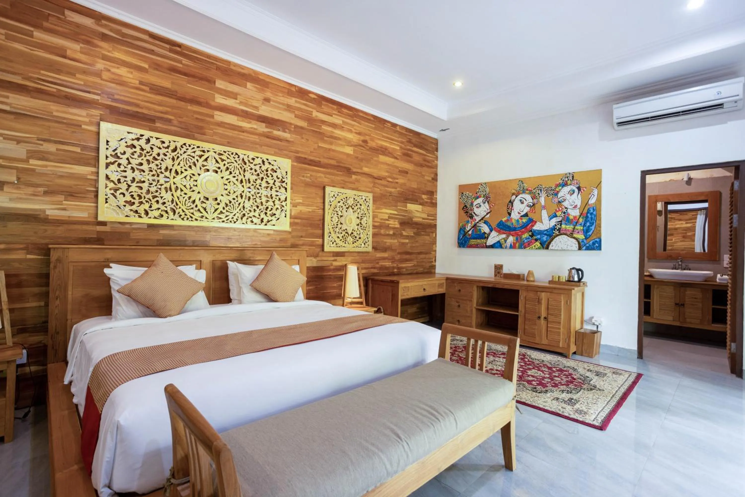 Bedroom, Bed in Puri Payogan Villa