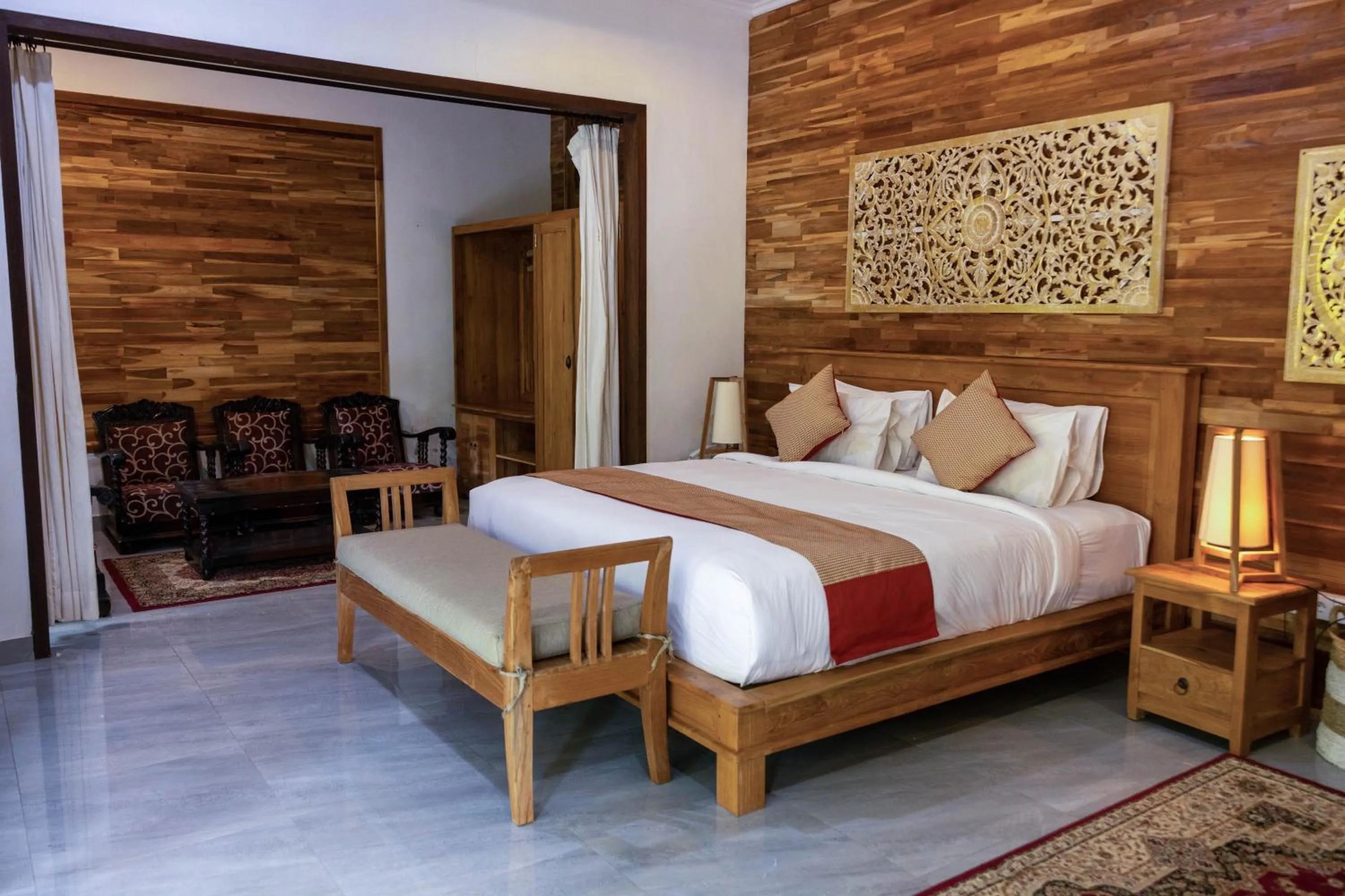 Bedroom, Bed in Puri Payogan Villa