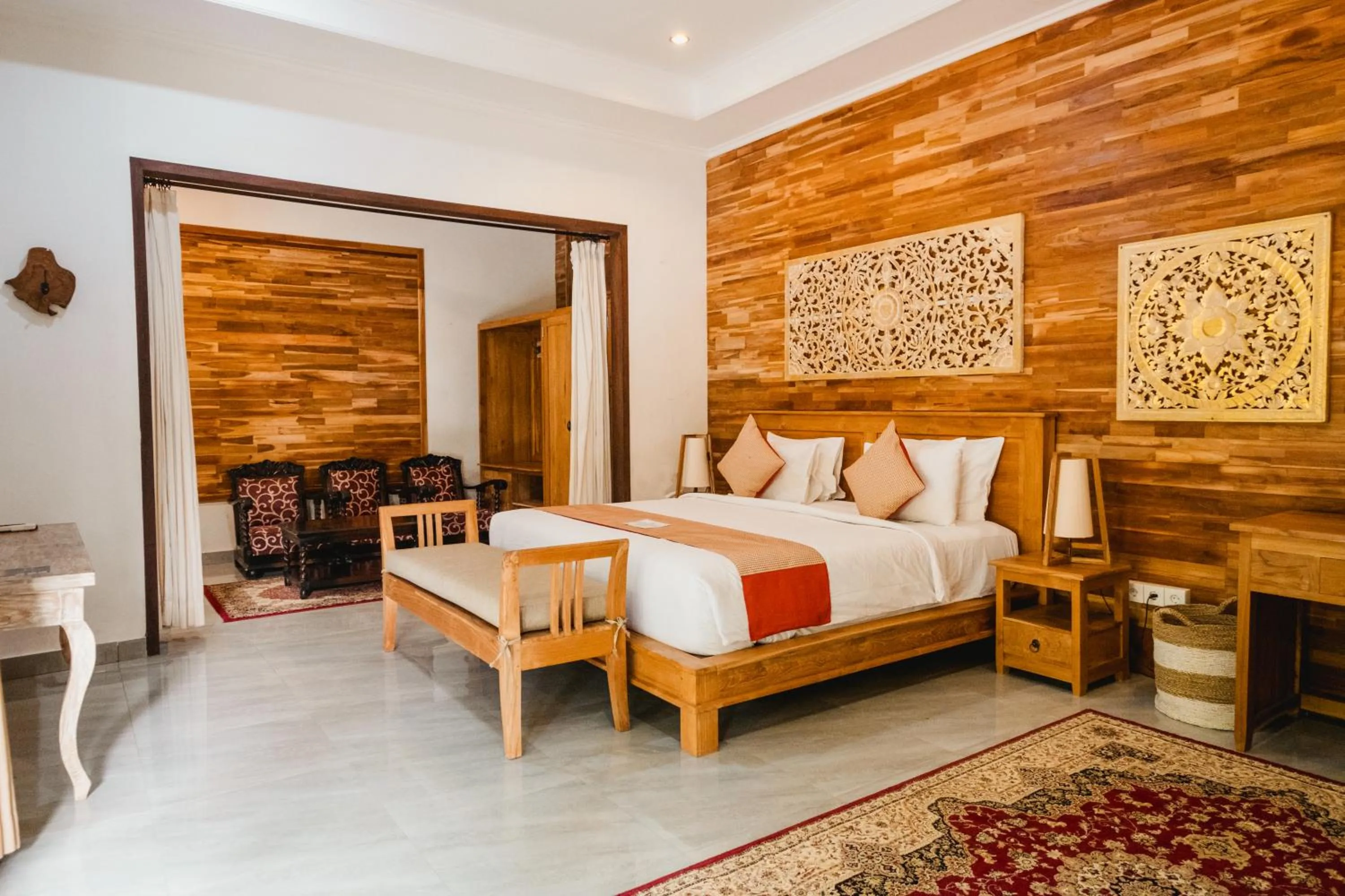 Bedroom, Bed in Puri Payogan Villa