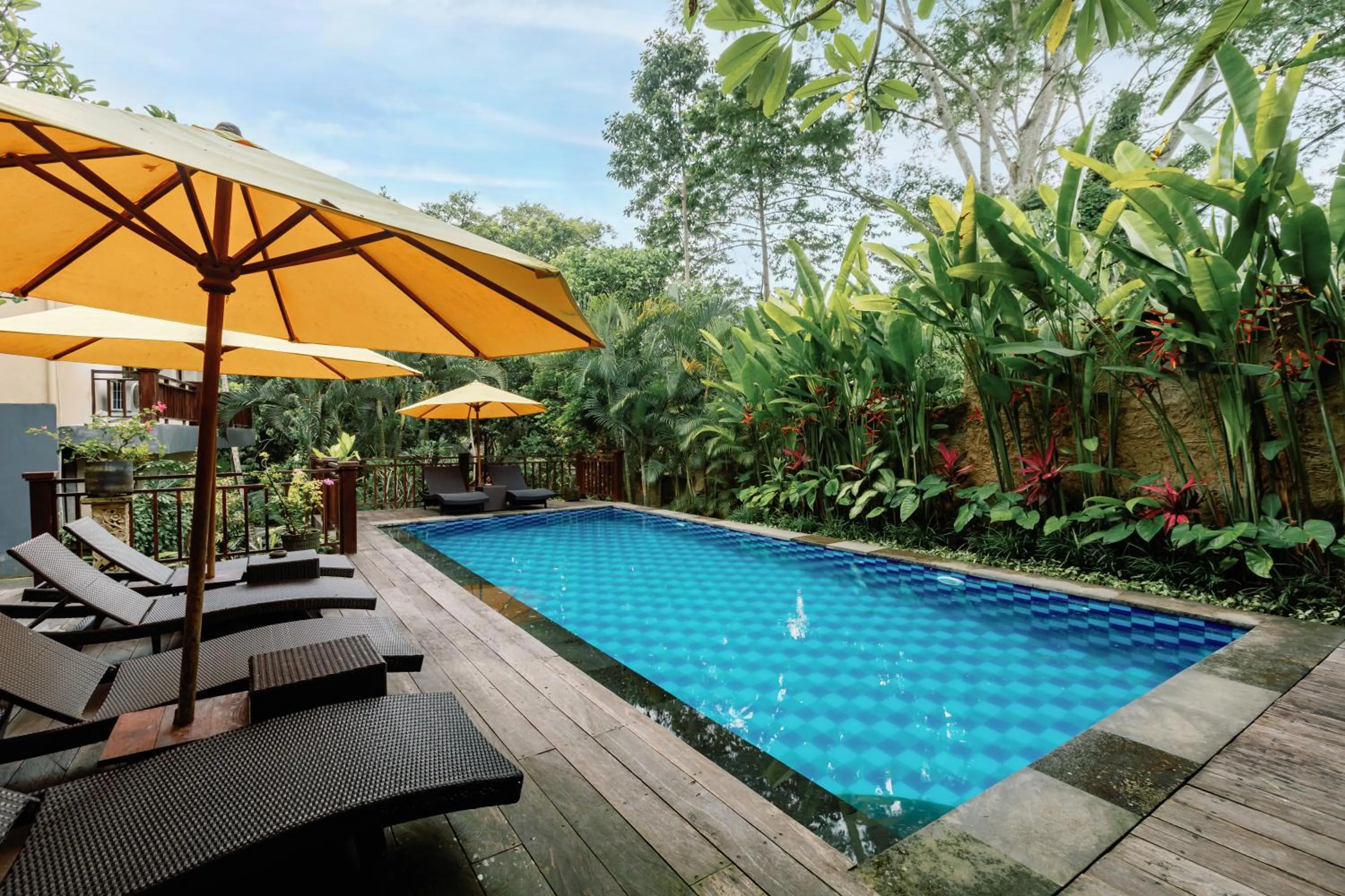 Pool view in Puri Payogan Villa
