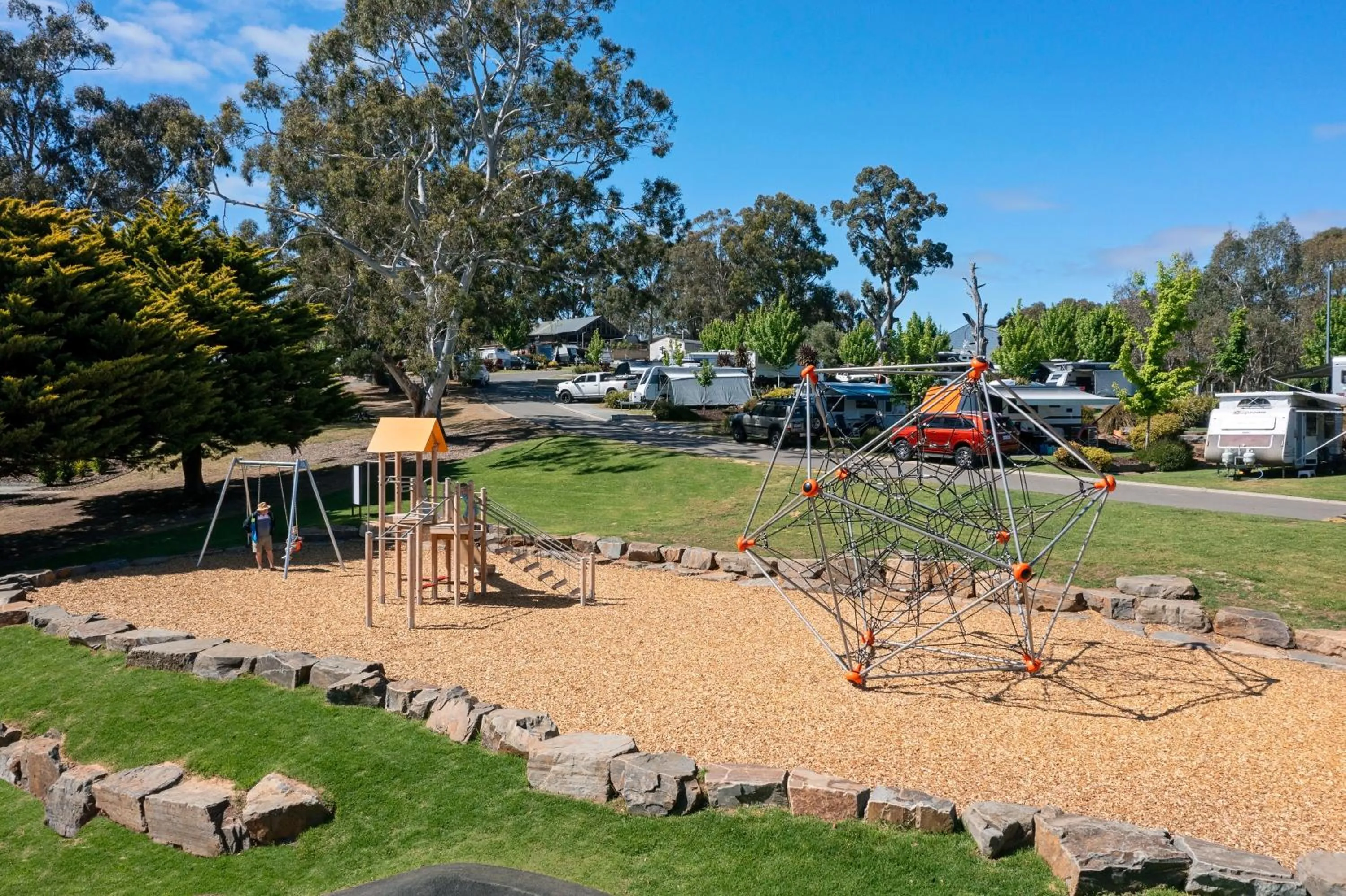 Children play ground in Discovery Parks - Hahndorf