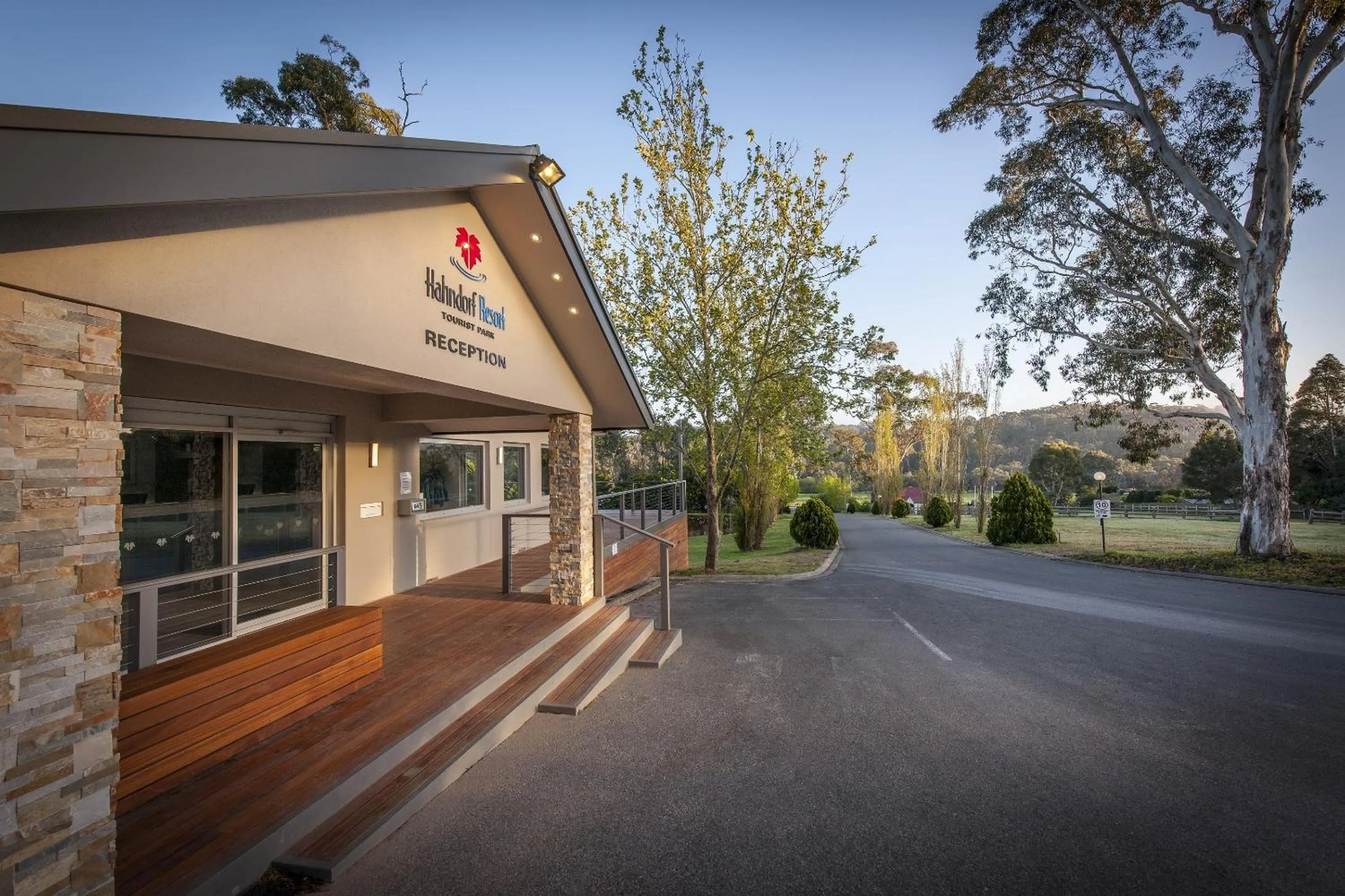 Facade/entrance in Discovery Parks - Hahndorf