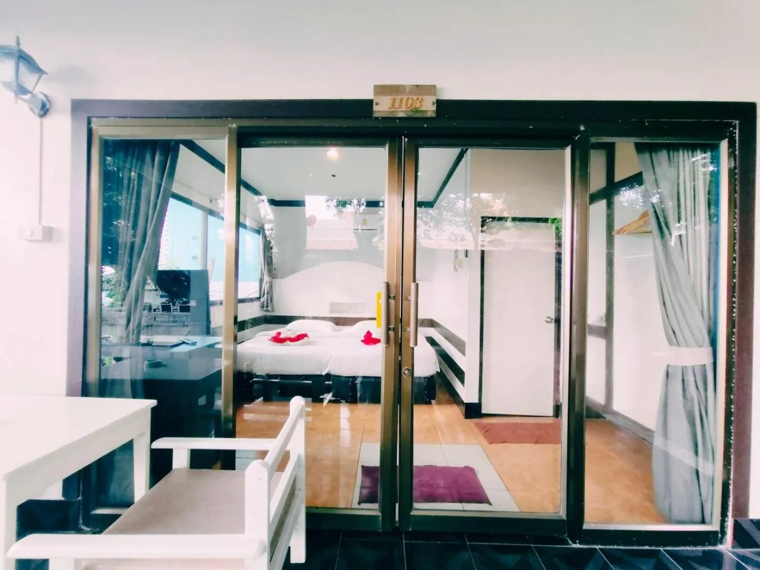 View (from property/room), Bed in Simple Life Talay & Divers Resort