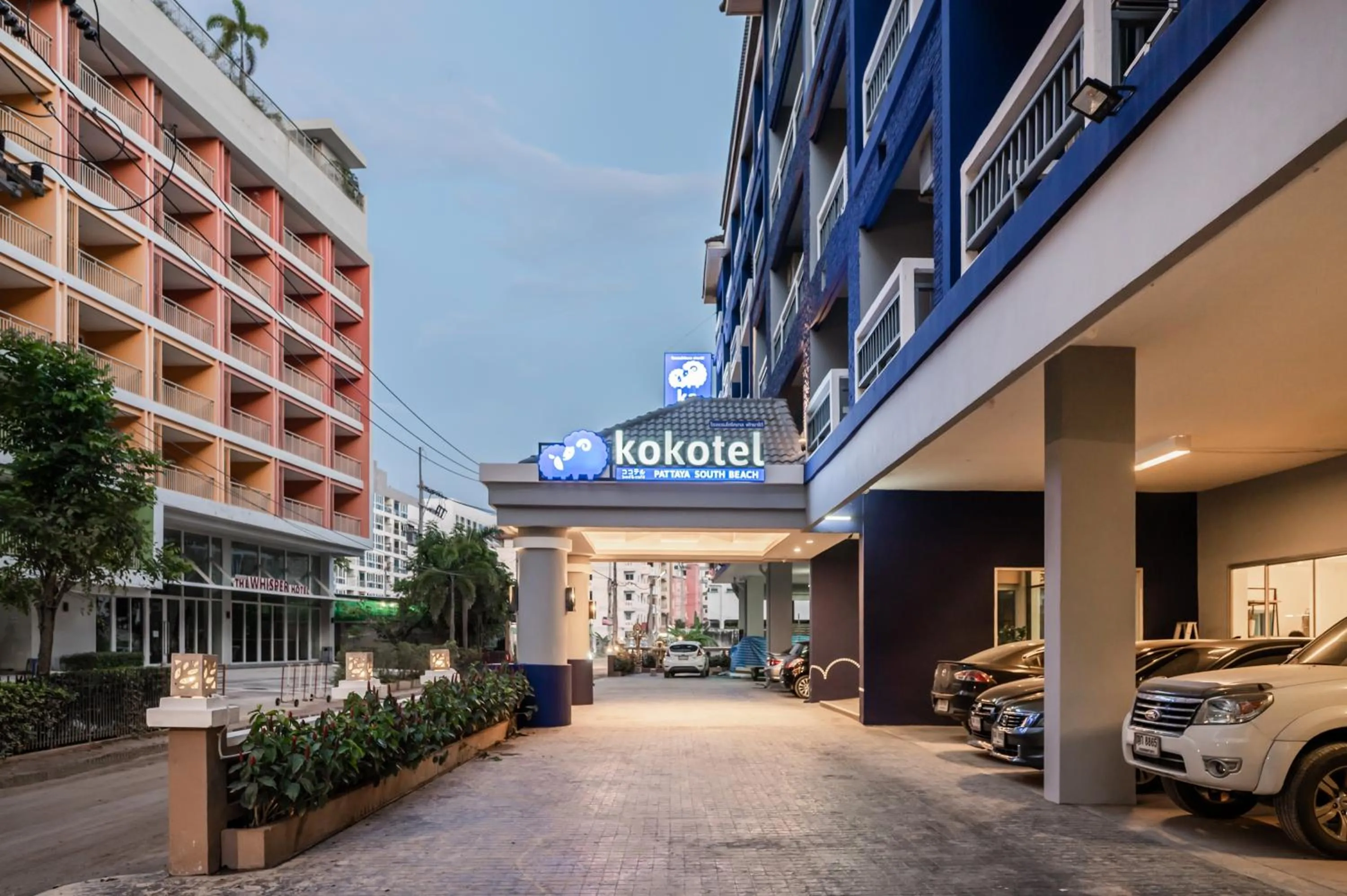 Property building in Kokotel Pattaya South Beach