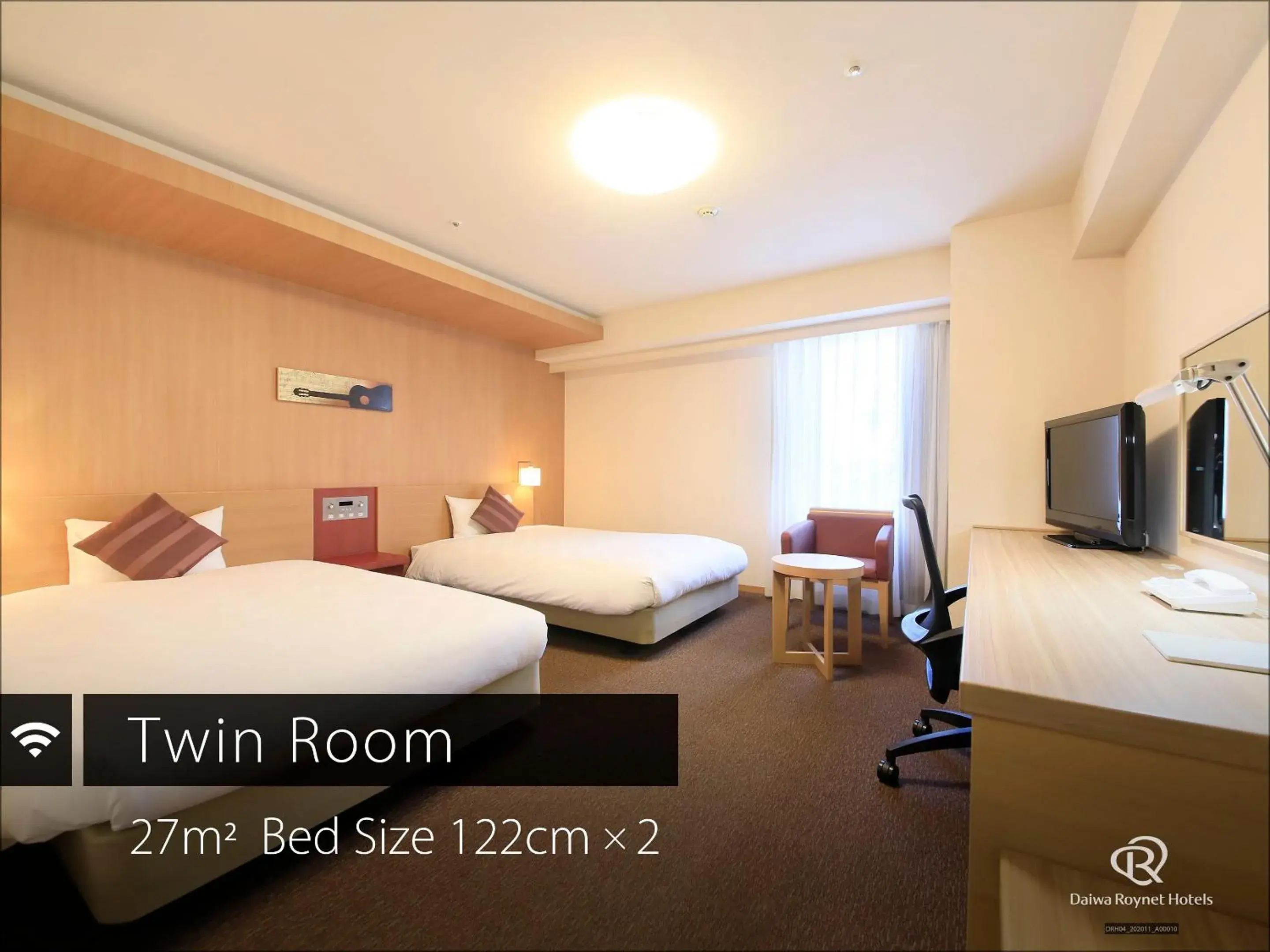 Standard Twin Room - Non-Smoking in Daiwa Roynet Hotel Hamamatsu Standard Twin Room - Non-Smoking in Daiwa Roynet Hotel Hamamatsu