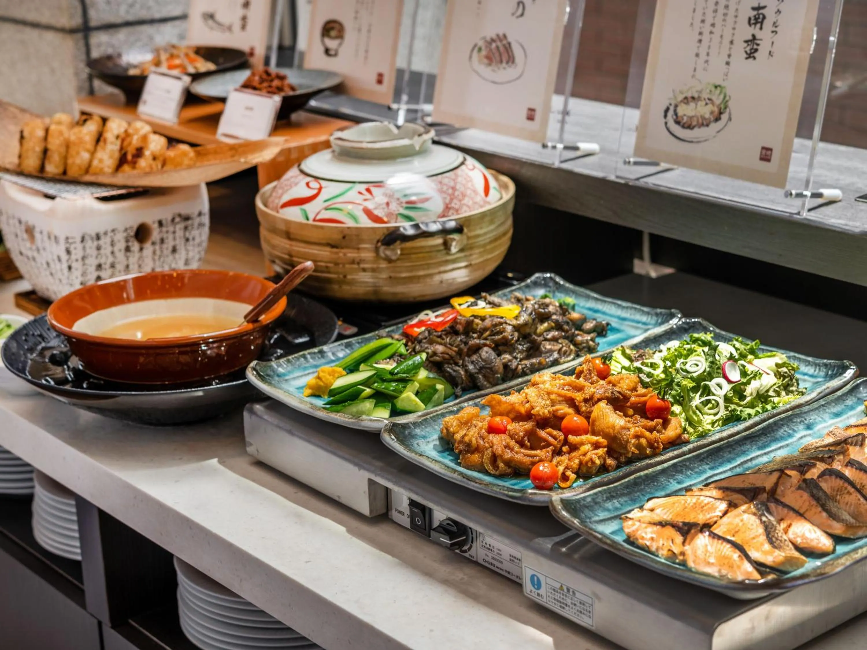 Restaurant/places to eat in ART HOTEL Miyazaki Sky Tower