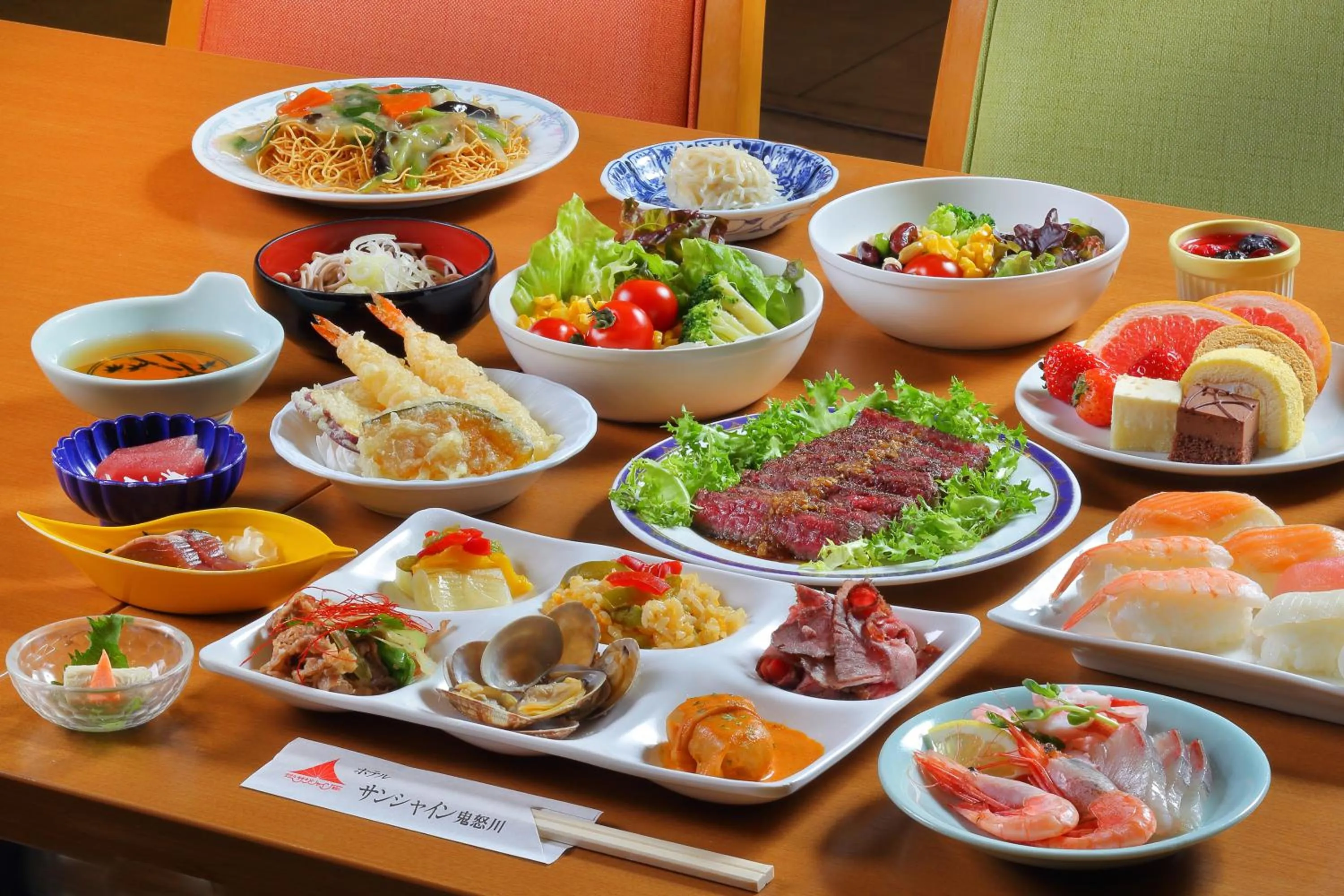 Food and drinks in Hotel Sunshine Kinugawa