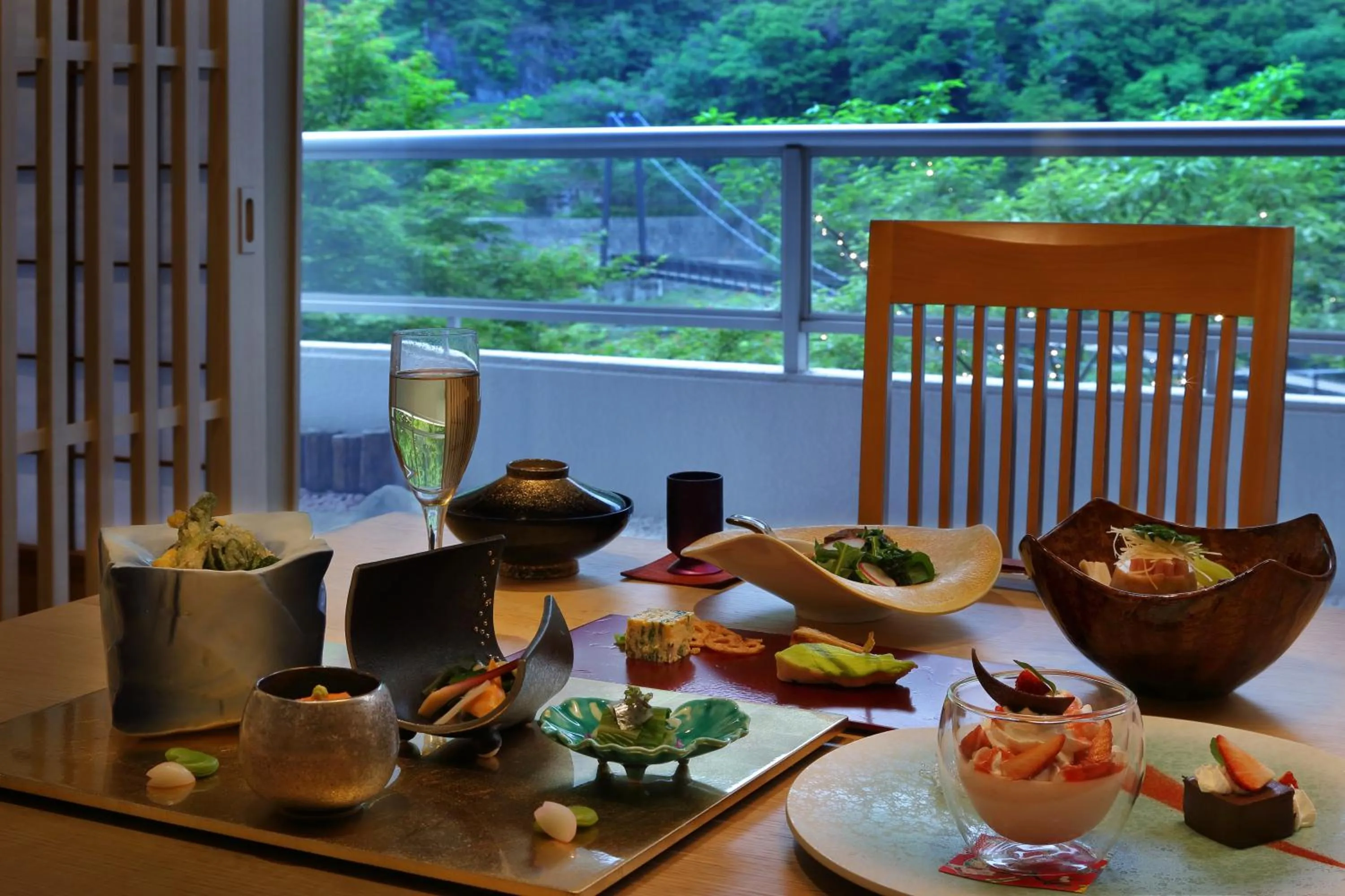 Food close-up in Hotel Sunshine Kinugawa