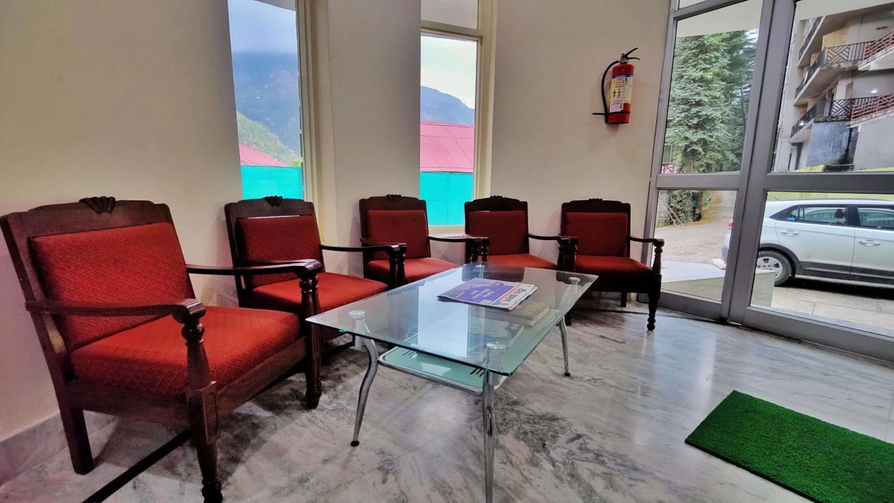Seating area in Gagan Resorts