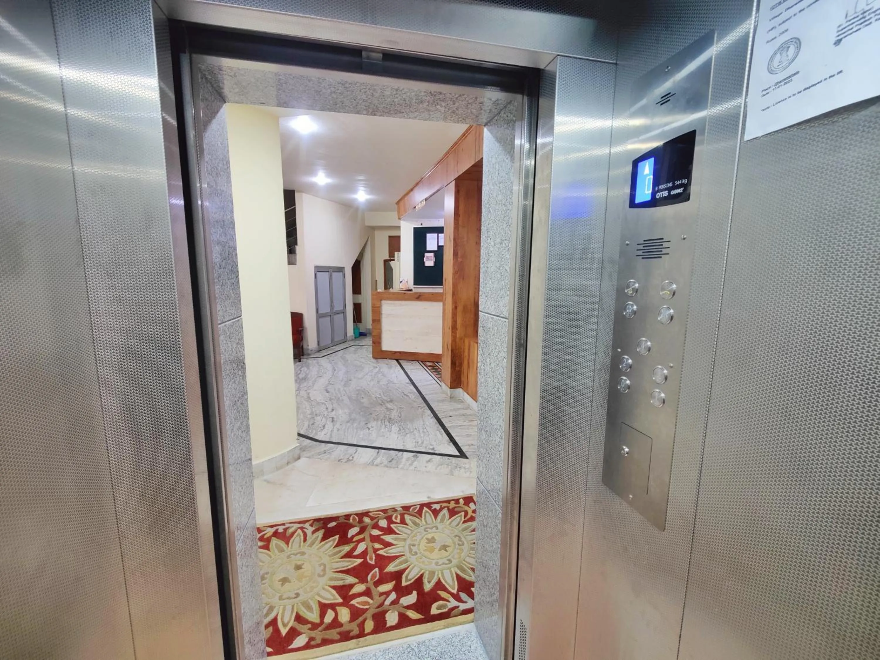 elevator in Gagan Resorts