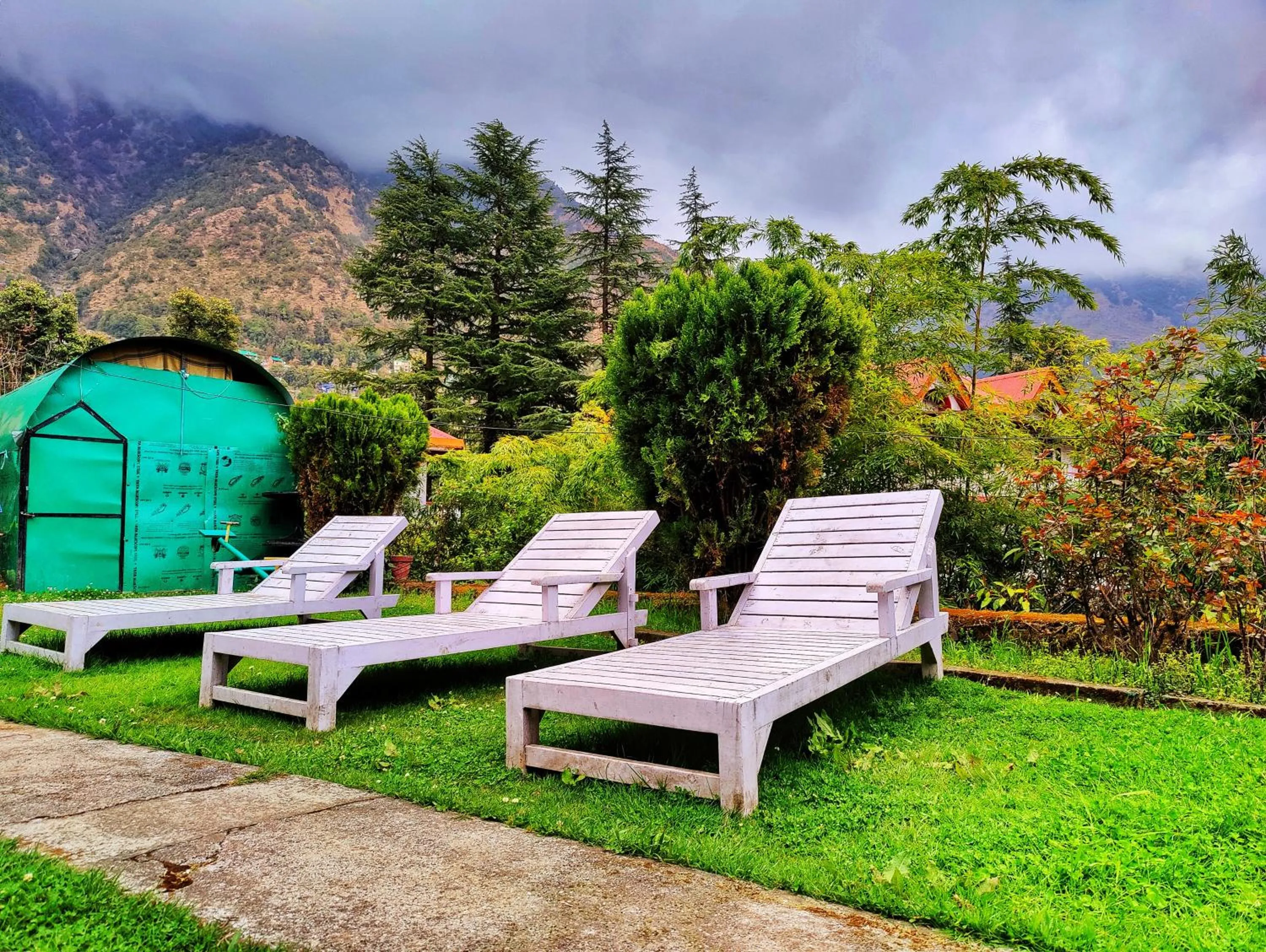 Seating area in Gagan Resorts