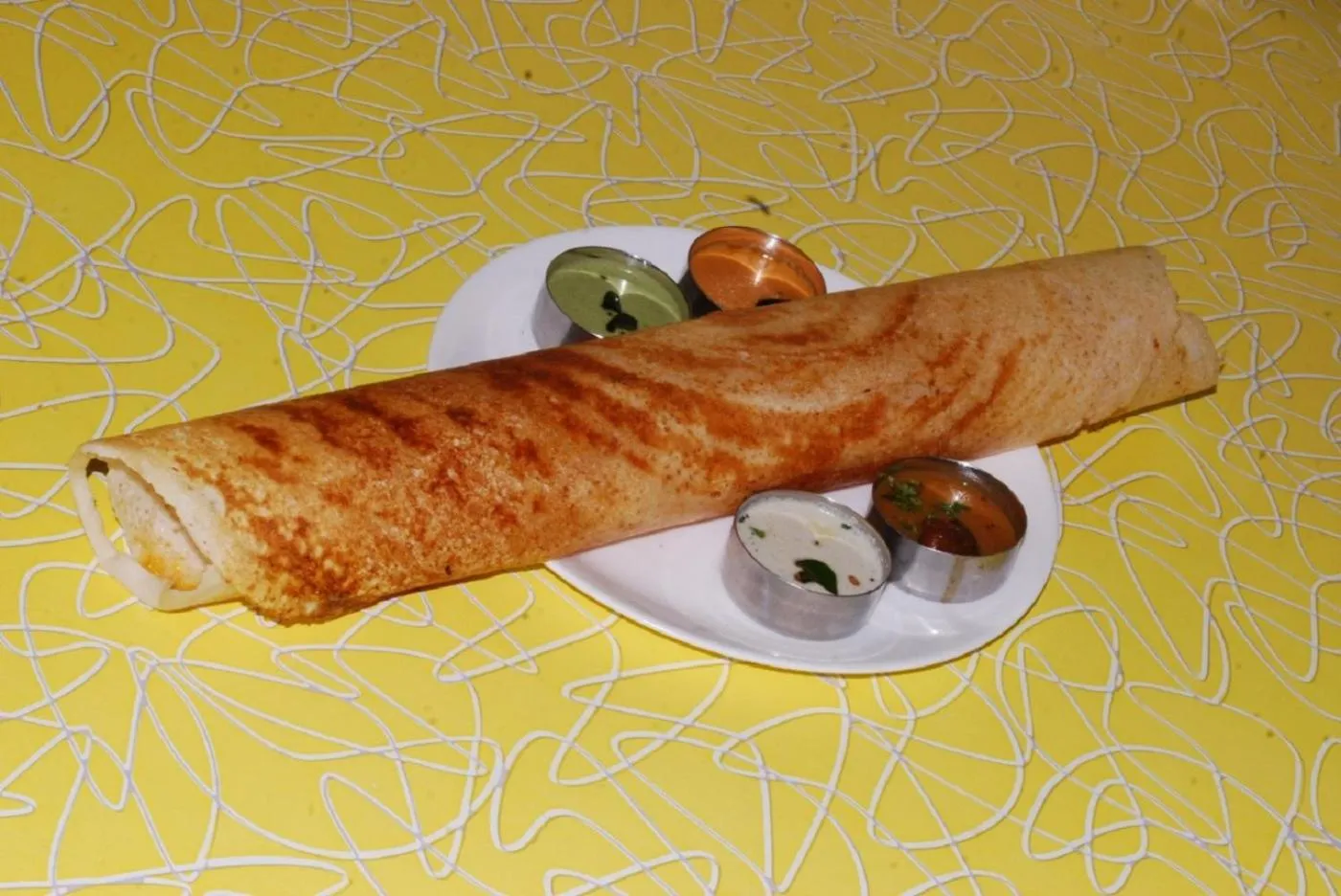 Breakfast in Hotel Pandian