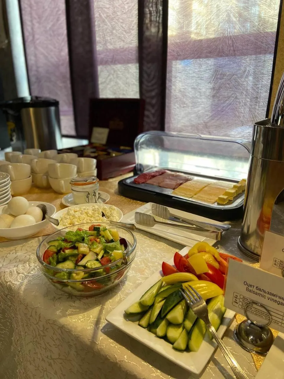 Food and drinks in Optima Kremenchuk