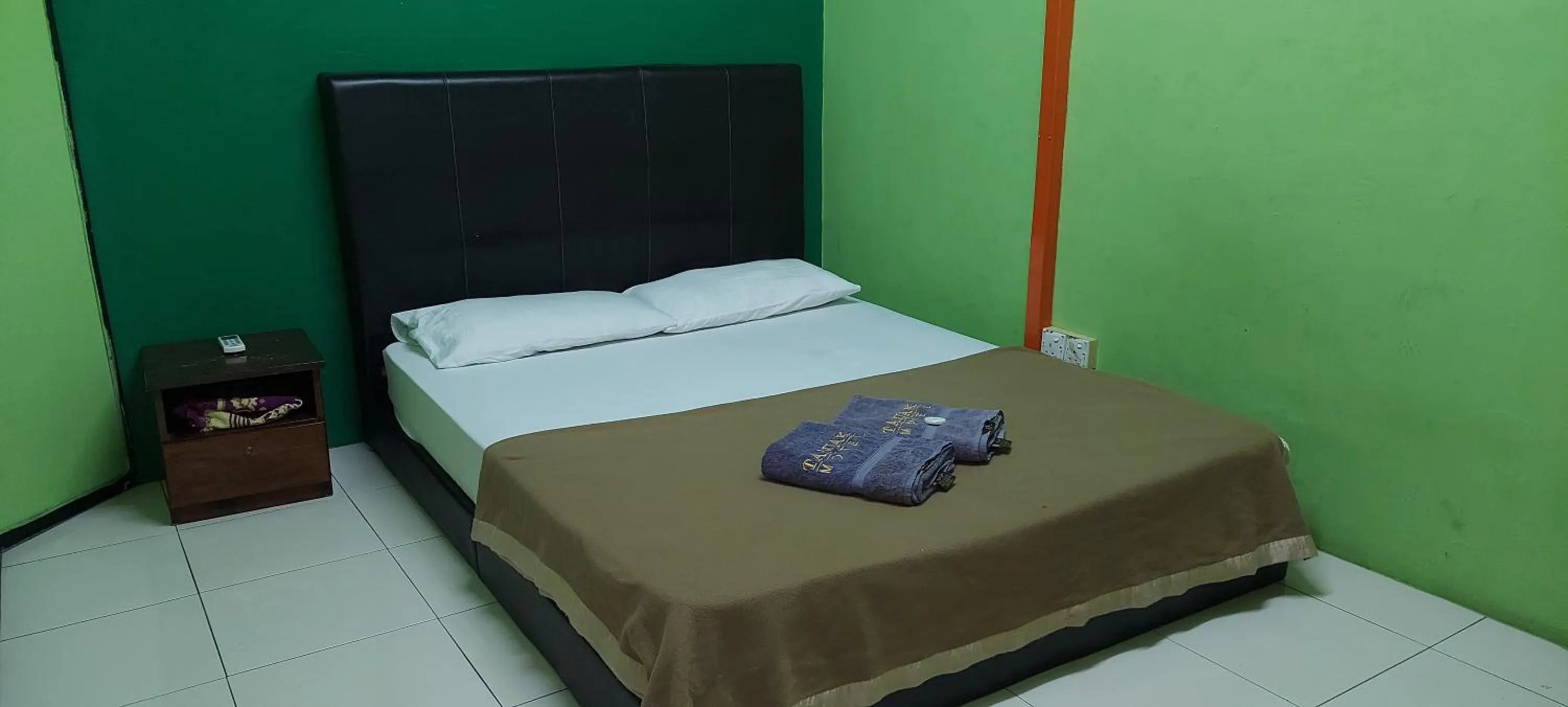Bed in Tanjak Hotel