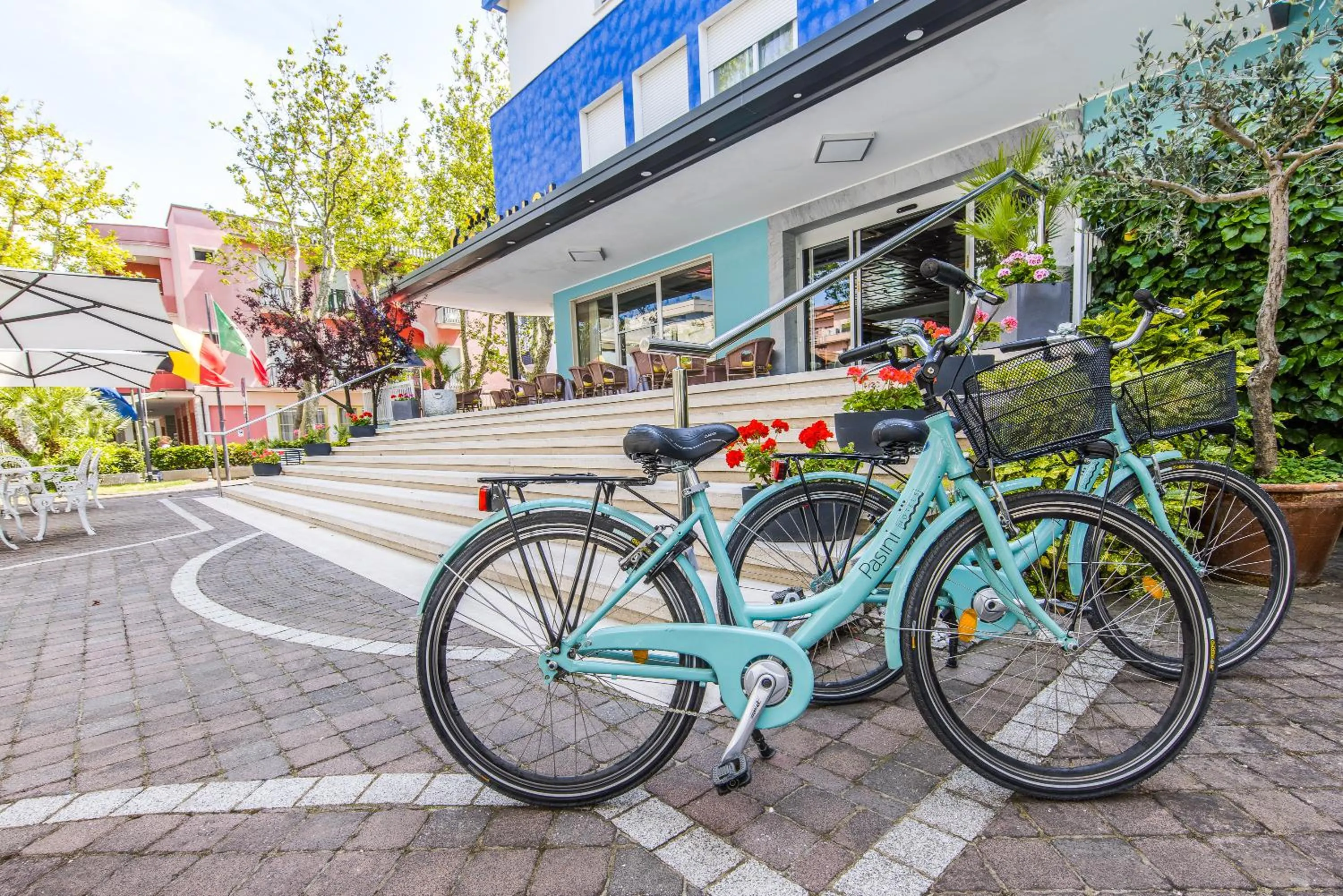 Cycling in Hotel Stacchini