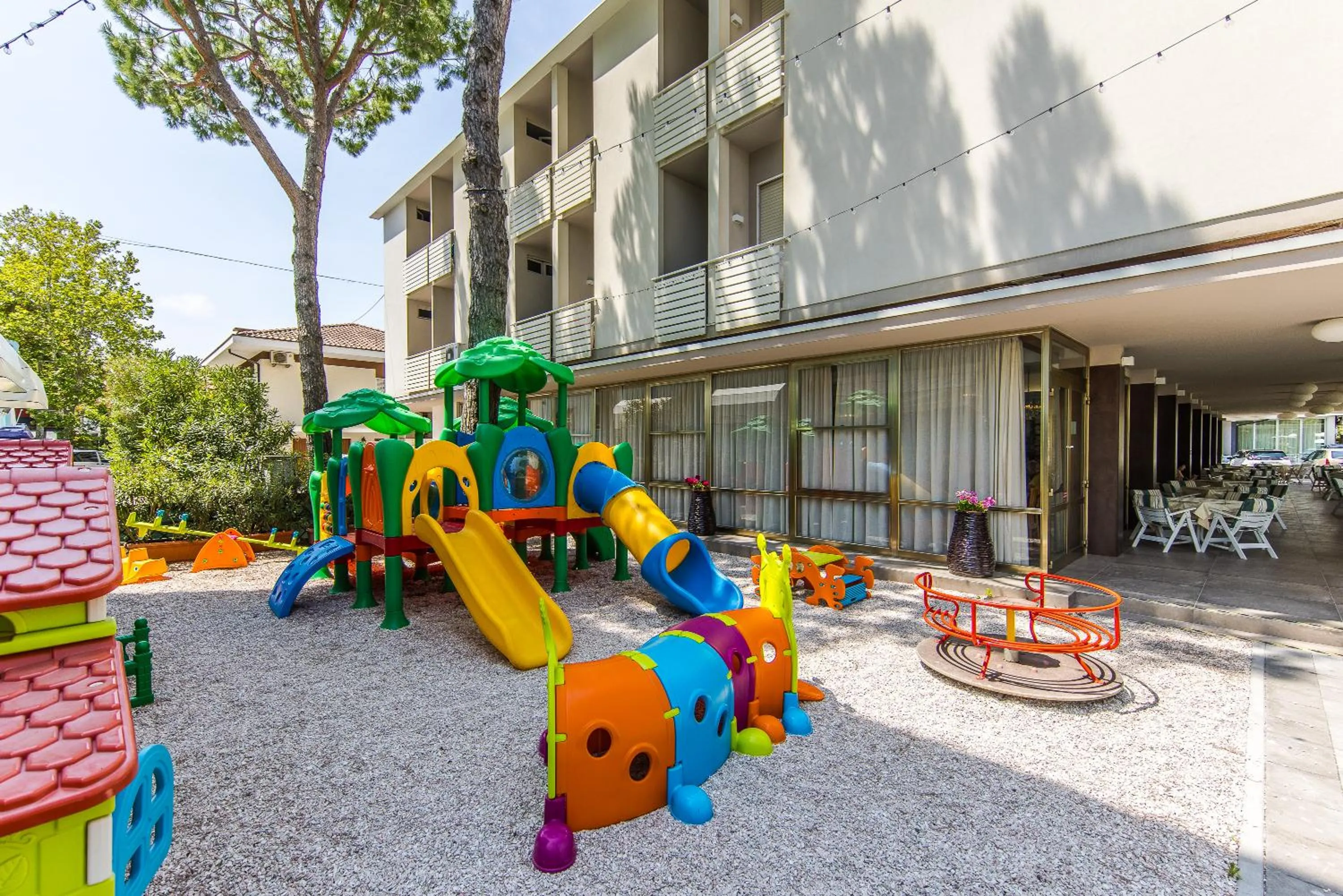 Children play ground in Hotel Stacchini