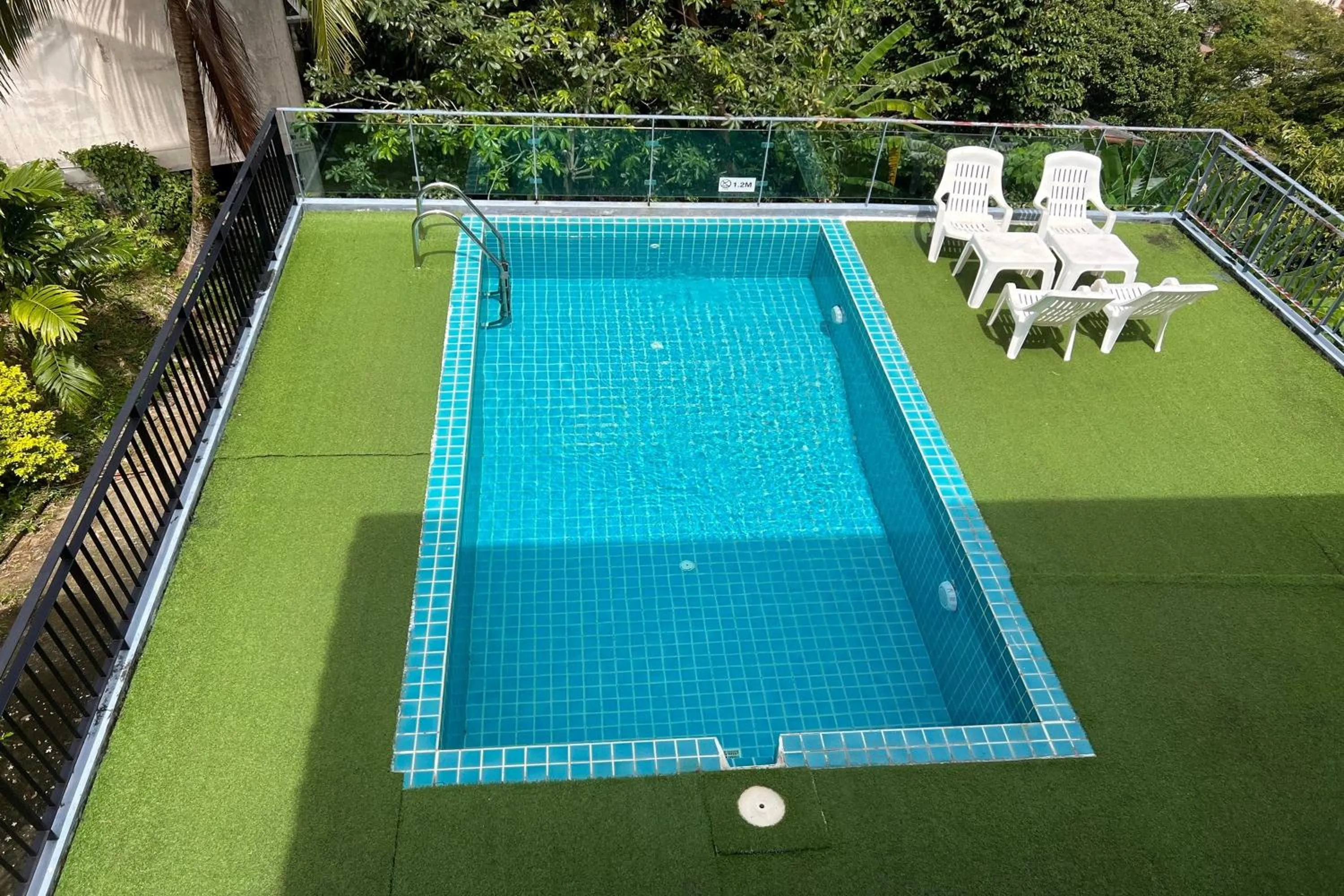 Swimming pool in JZ Patong